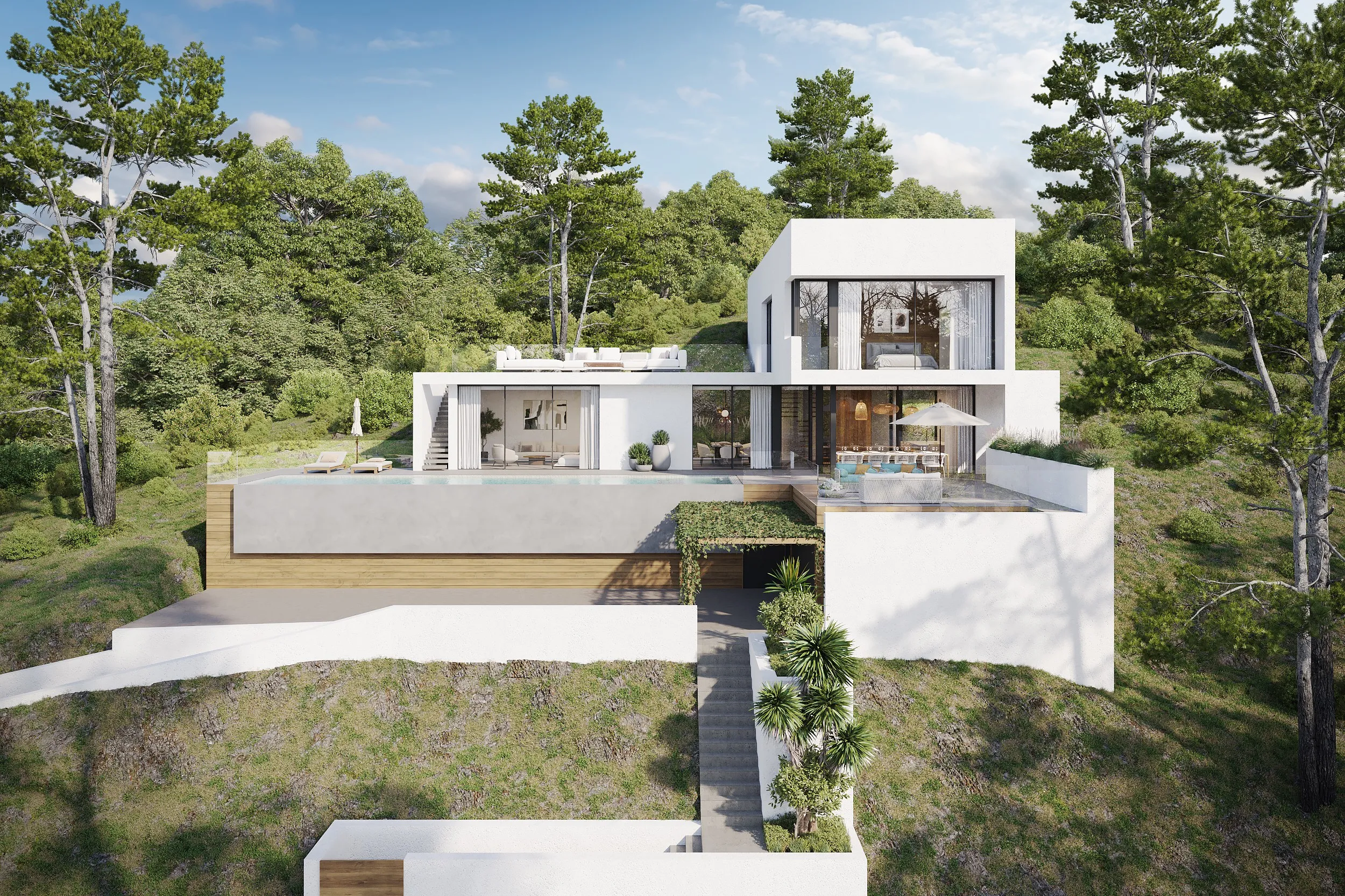 Fantastisch perceel met bouwvergunning in Puerto Pollensa-1