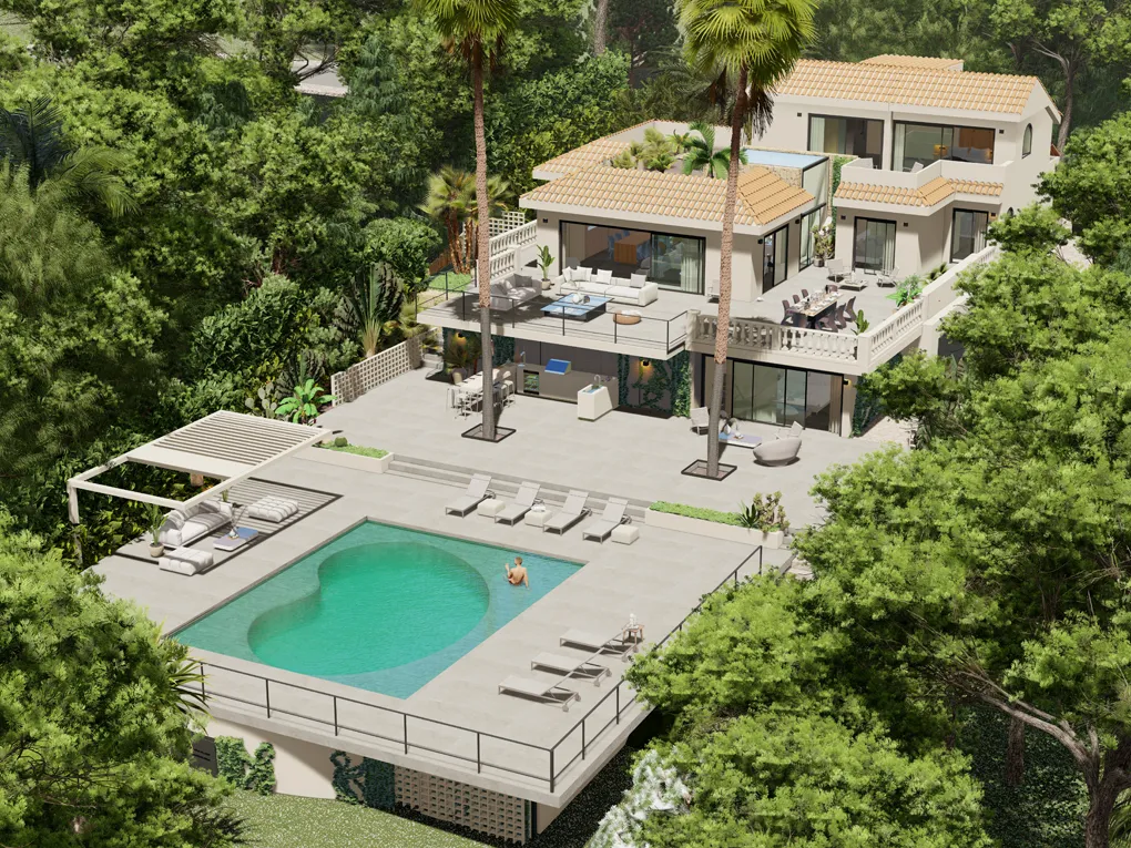 Attractive renovation project in Costa d'en Blanes-2