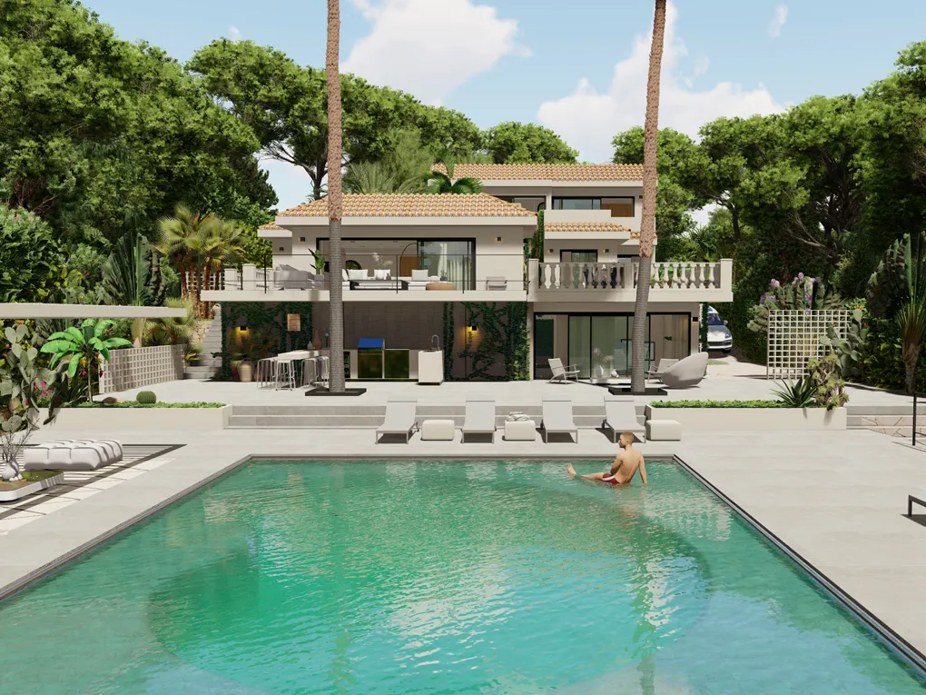 Attractive renovation project in Costa d'en Blanes-1