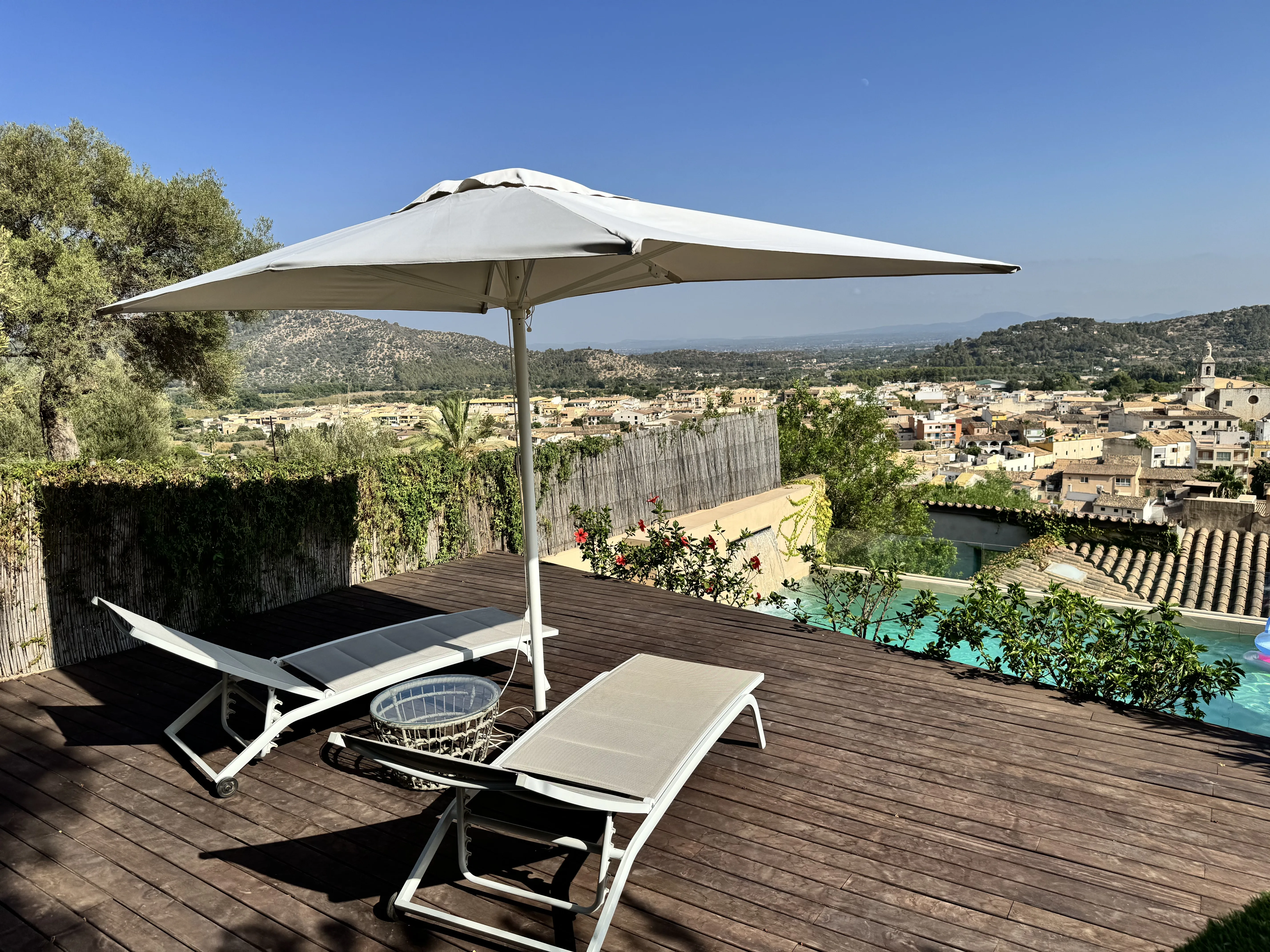 Encantadora casa de poble amb piscina i vistes a Alaro-1