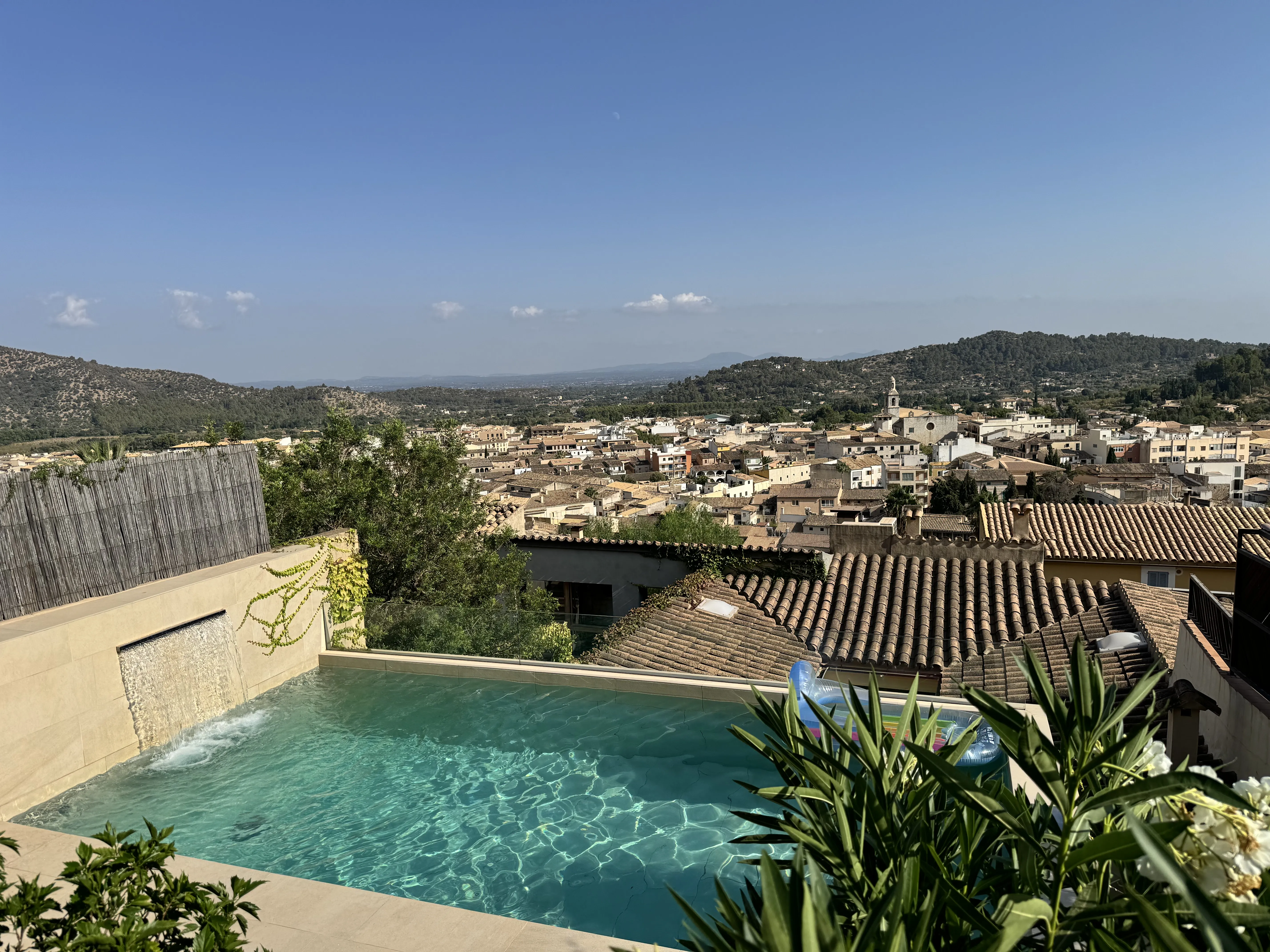 Encantadora casa de poble amb piscina i vistes a Alaro-2