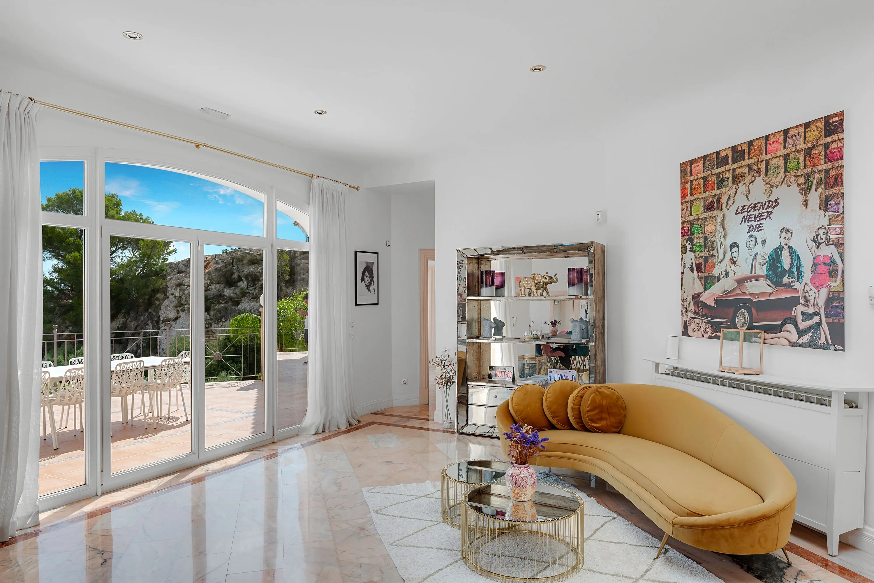 Great Mediterranean villa with holiday rental licence in Son Vida-5