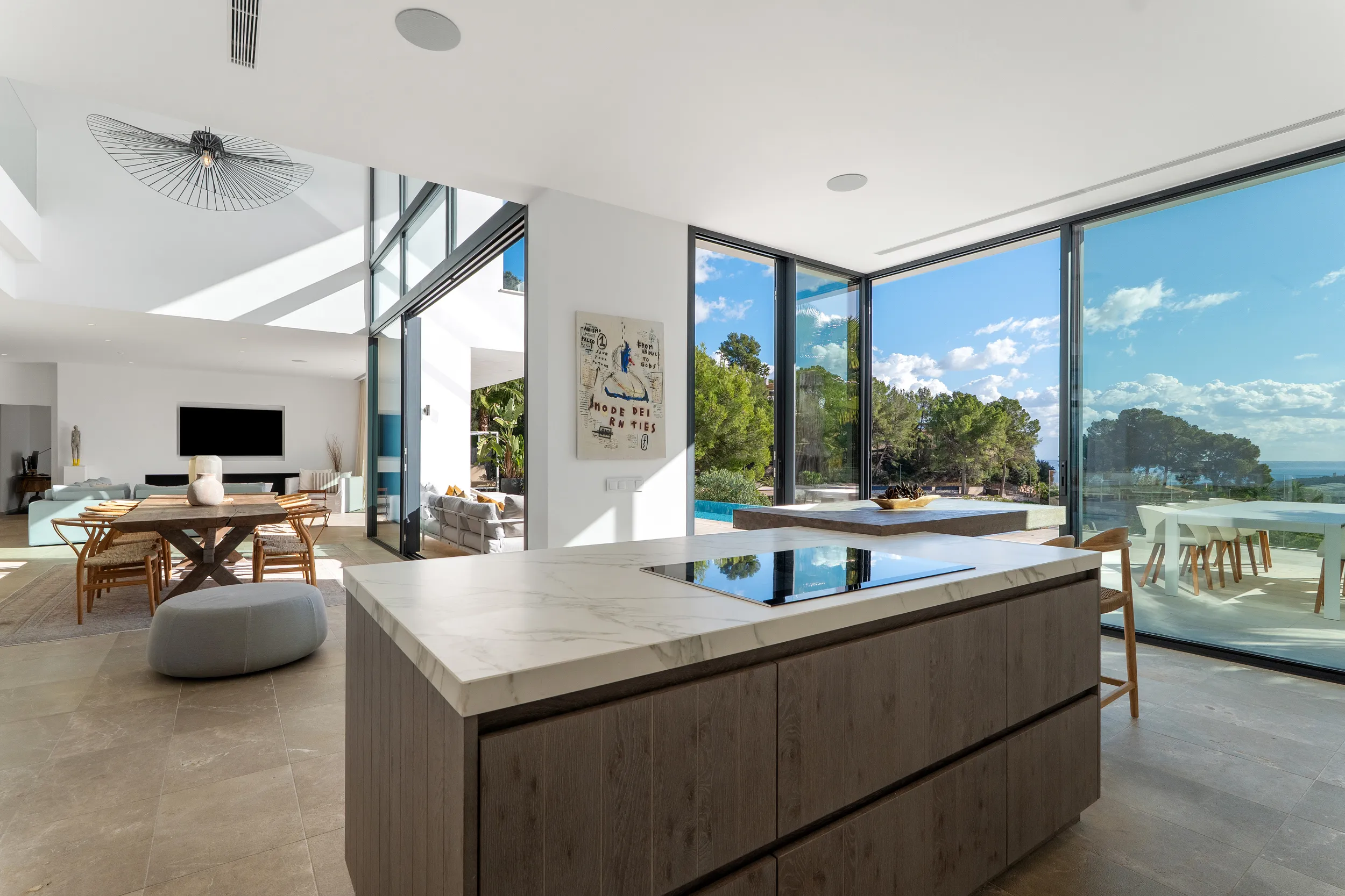 Villa moderna con vistas al mar en Son Vida-6