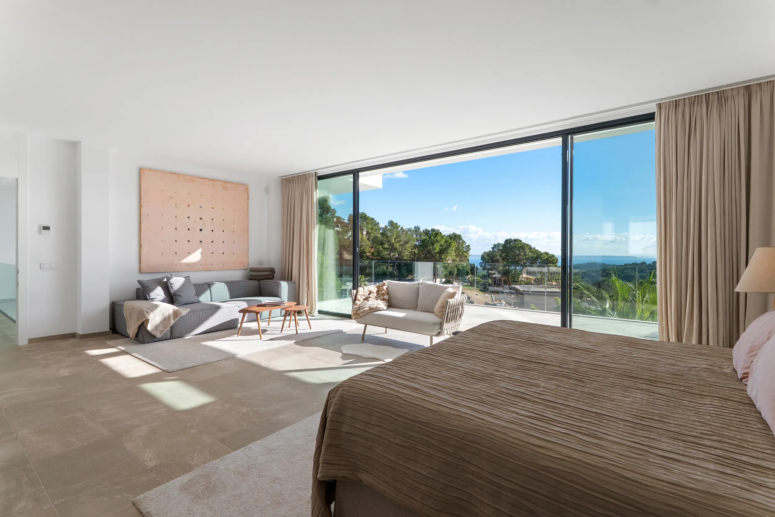 Villa moderna con vistas al mar en Son Vida-13