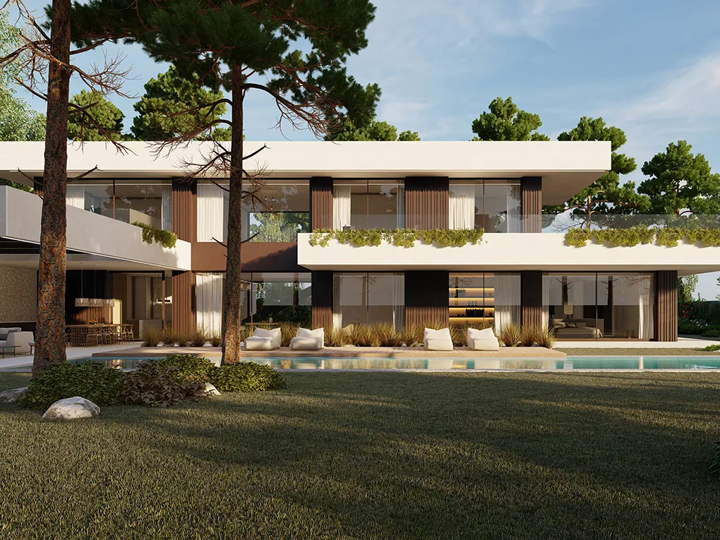 Stor grund med projekt- og byggetilladelse-4