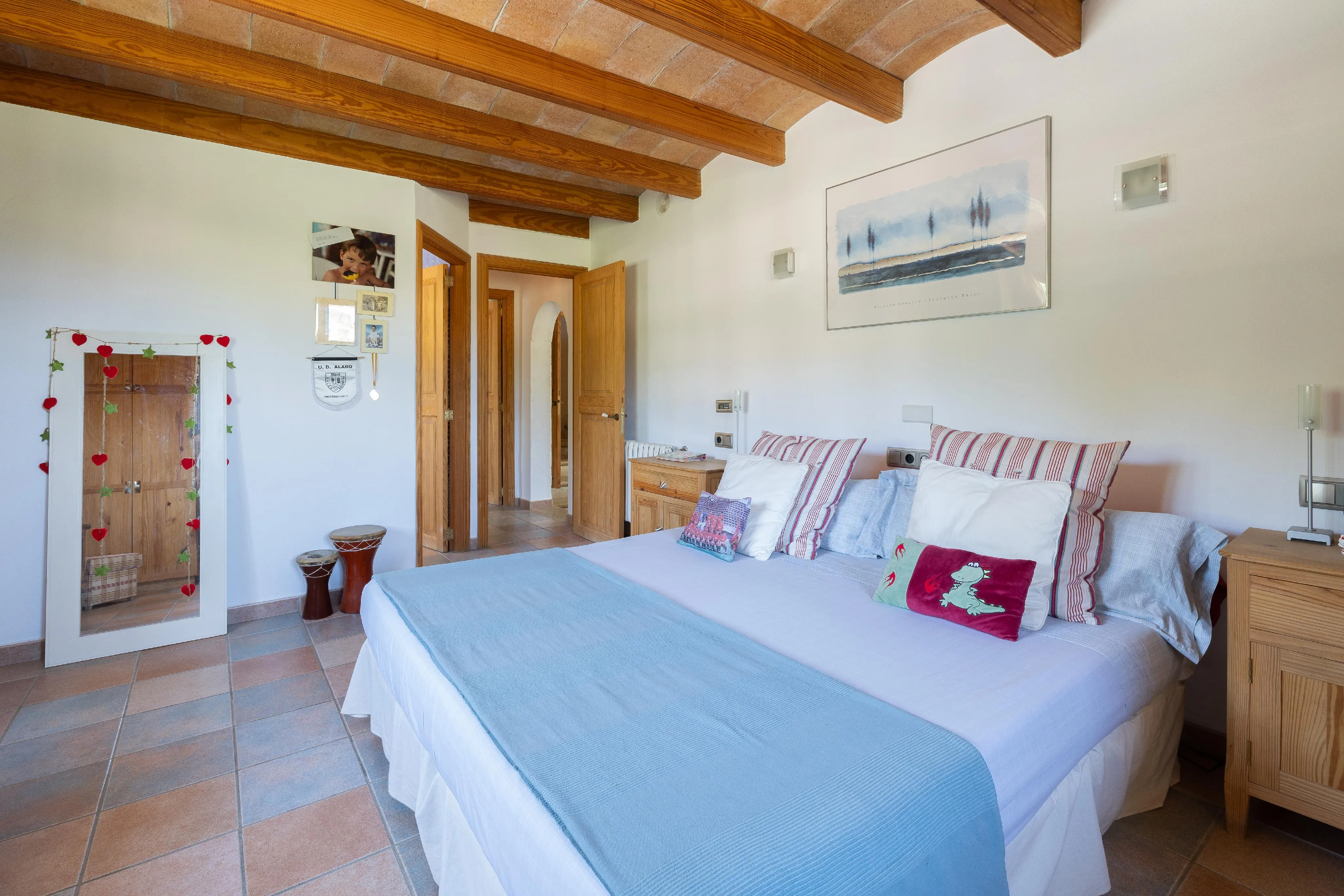 Finca z widokiem na góry Tramuntana-17