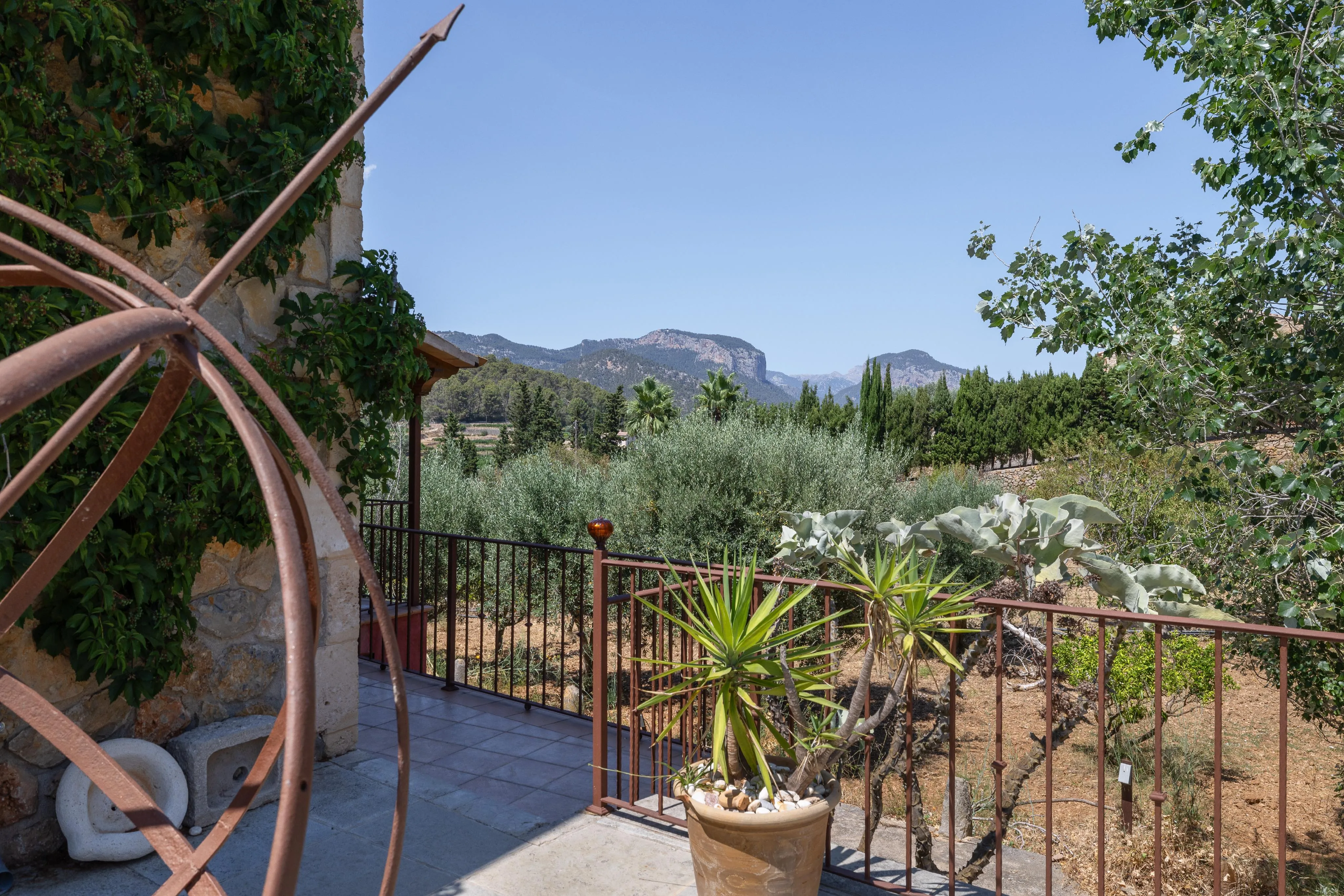 Finca z widokiem na góry Tramuntana-2