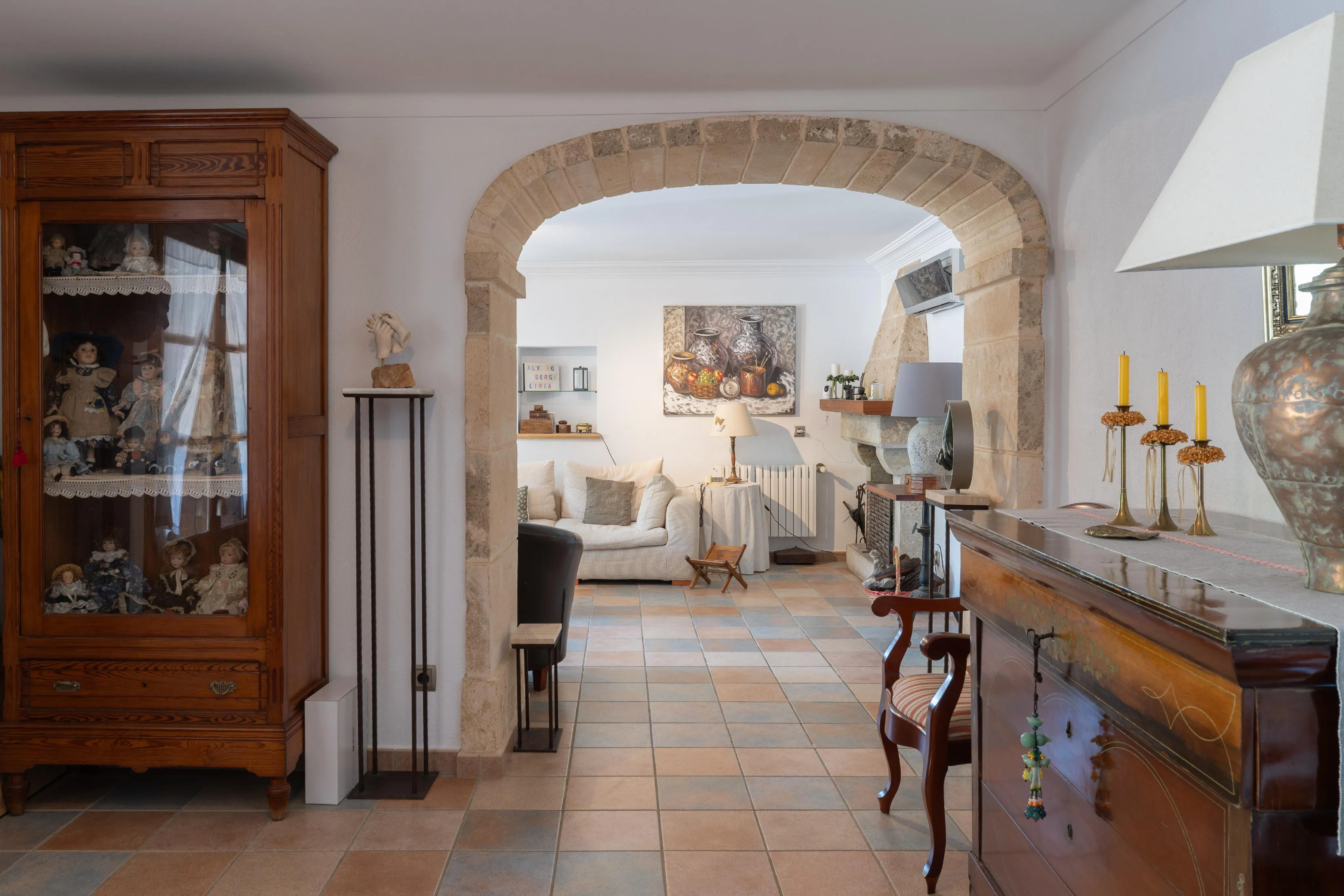 Finca z widokiem na góry Tramuntana-5