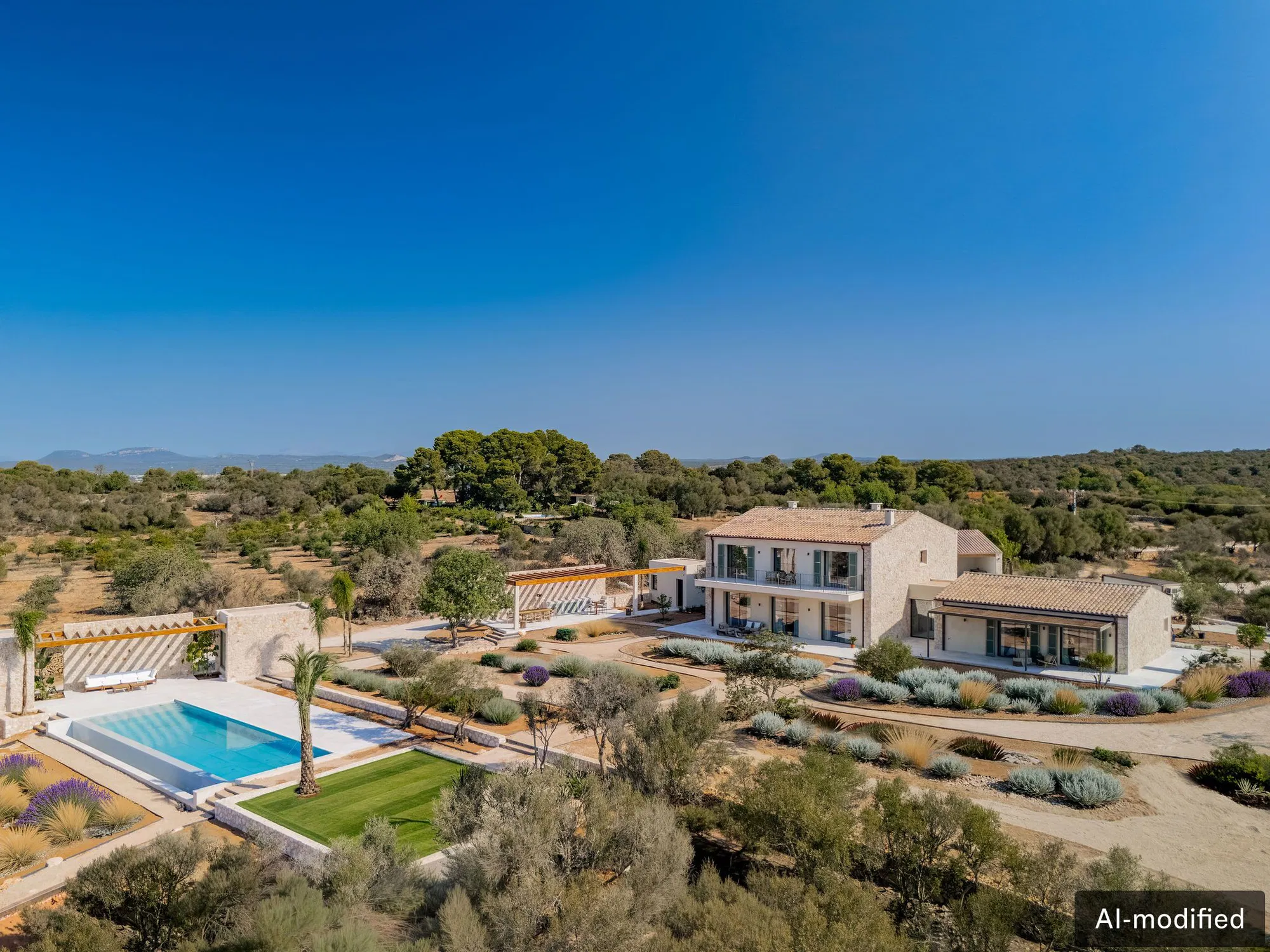 Stunning finca with sea views all the way to Cabrera-1