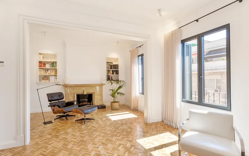 Pis reformat amb balcó i ascensor a Palma, Casc Antic