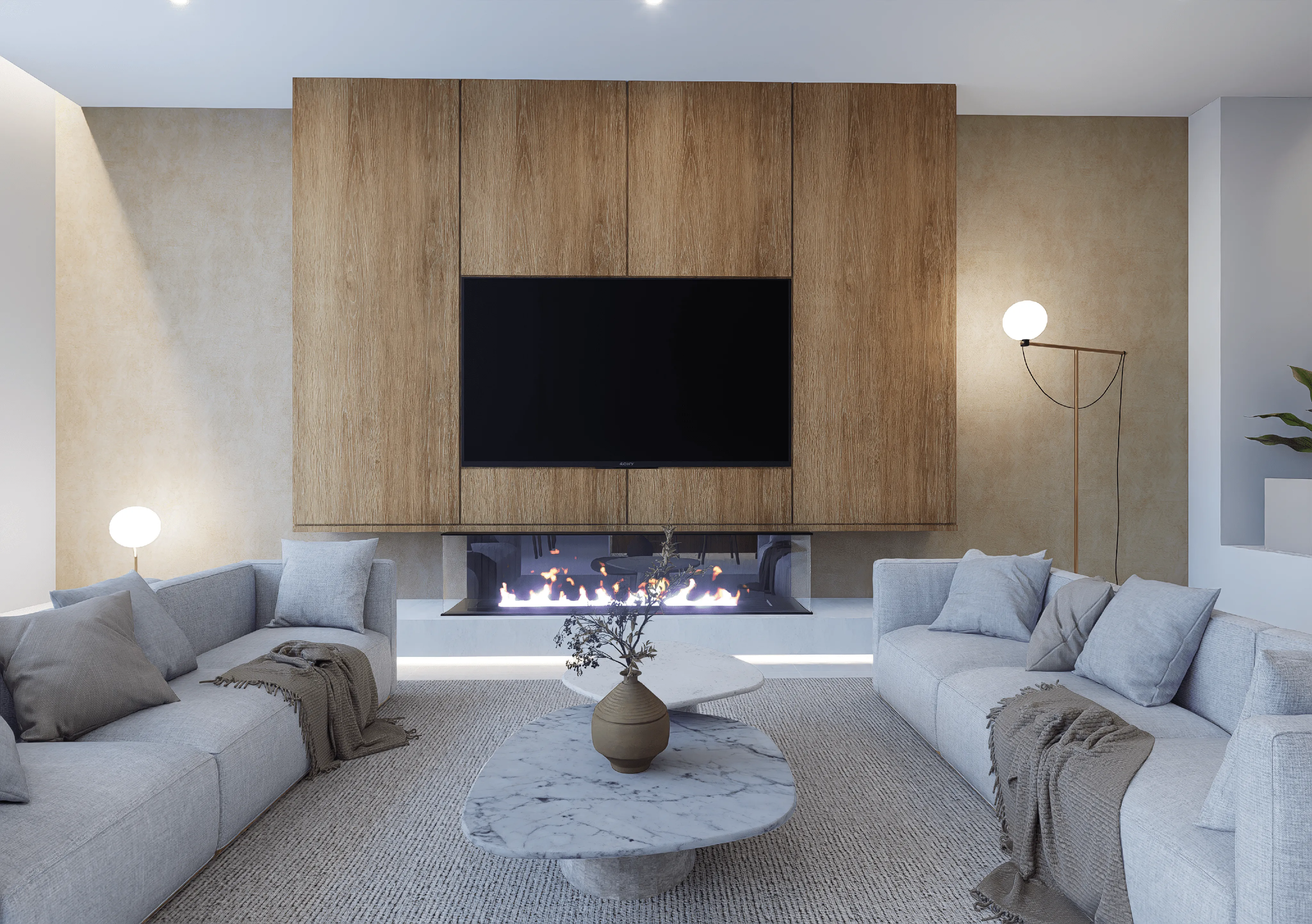 Nieuwbouw herenhuis met panoramisch uitzicht, zwembad & tuin in Llubí-7