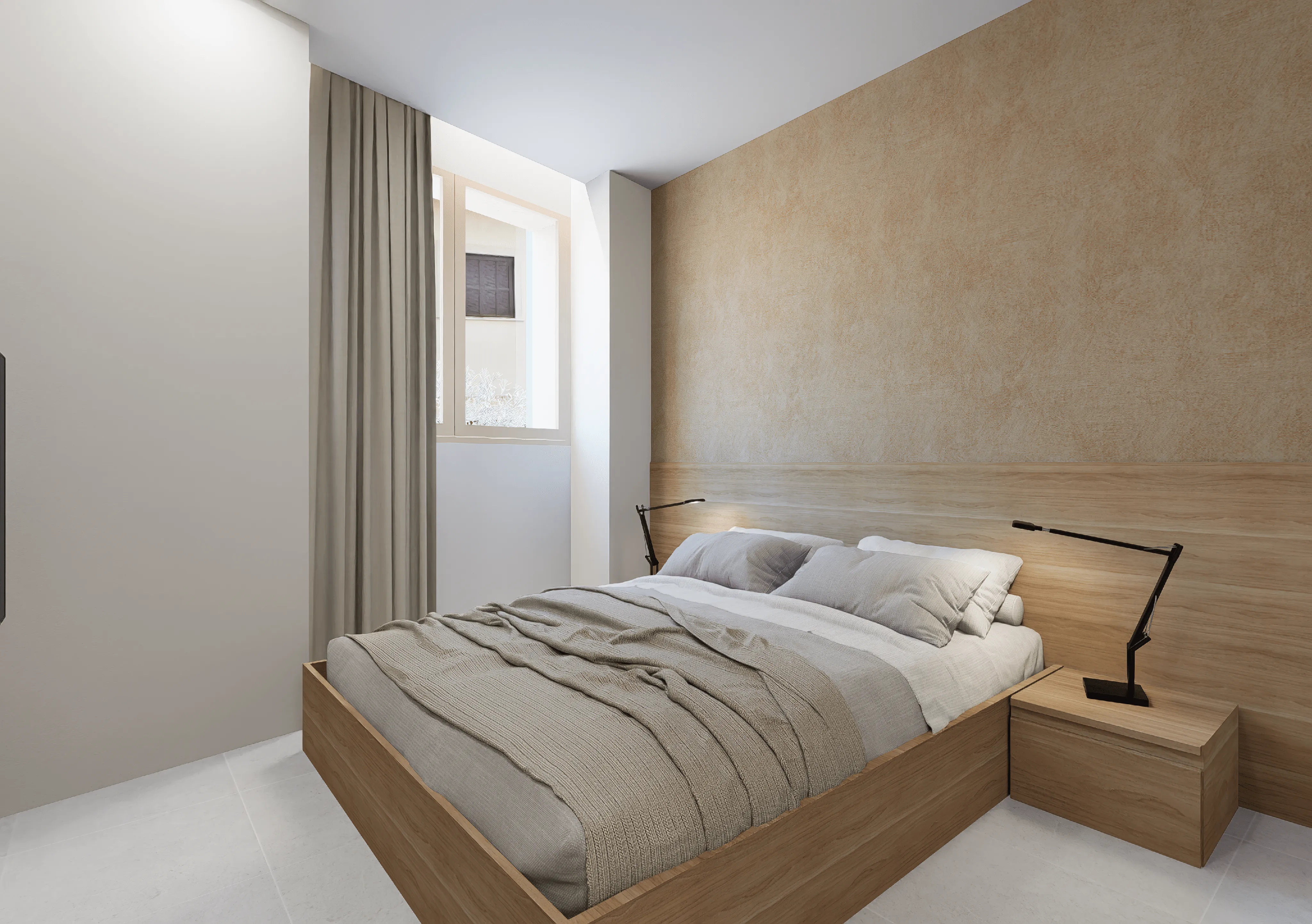 Nieuwbouw herenhuis met panoramisch uitzicht, zwembad & tuin in Llubí-10