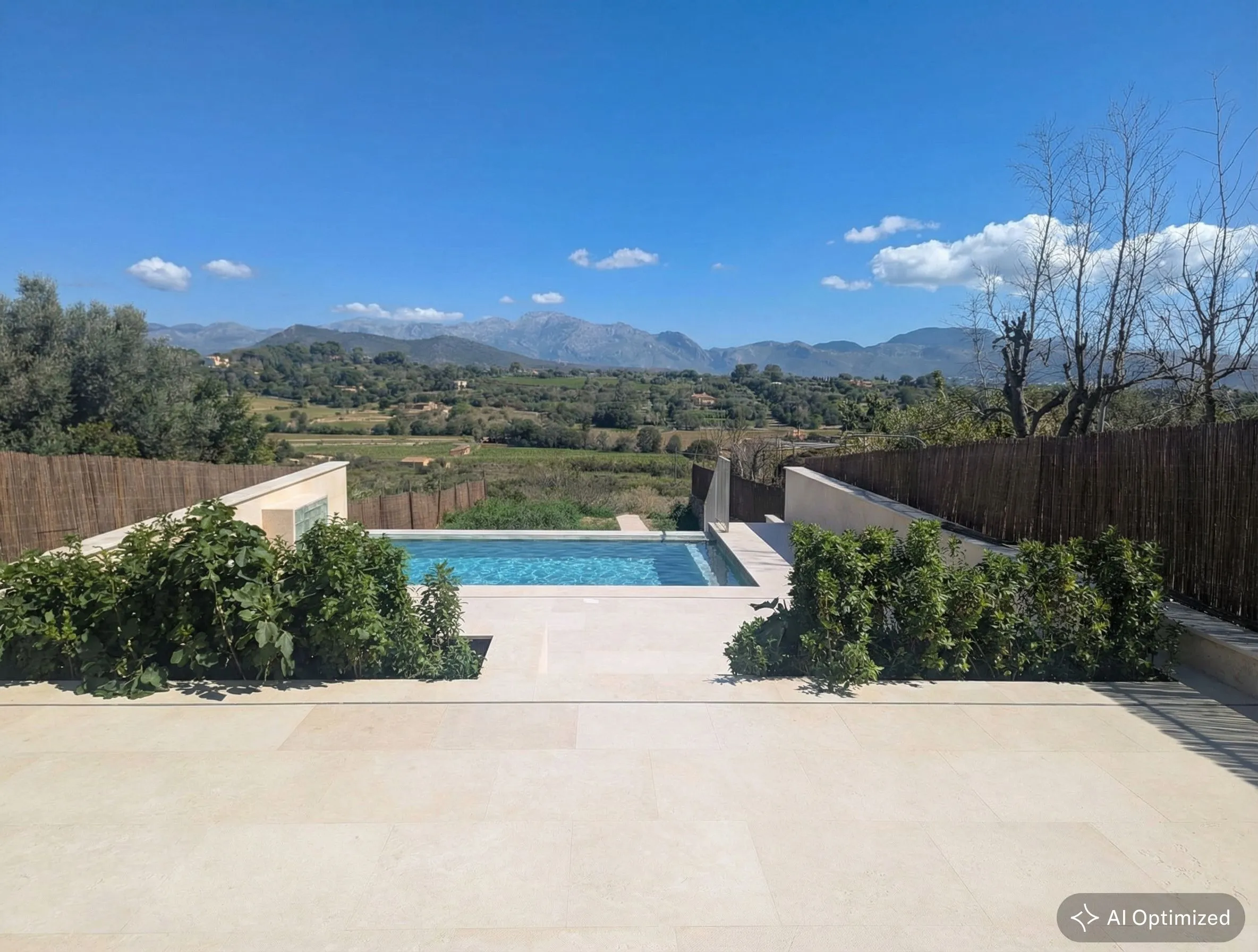 Casa de pueblo de obra nueva con vistas panorámicas, piscina & jardín en Llubí-14
