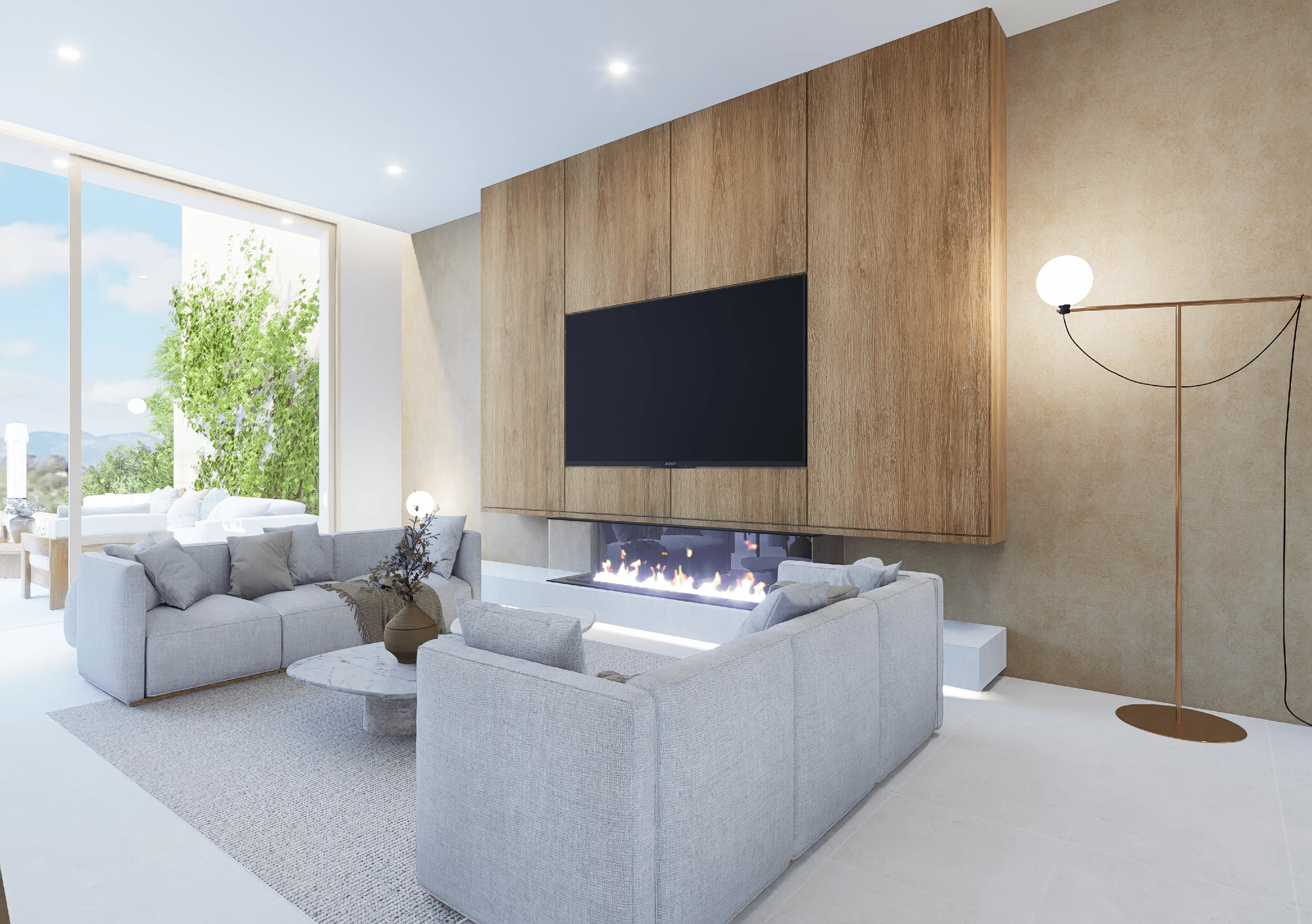 Nieuwbouw herenhuis met panoramisch uitzicht, zwembad & tuin in Llubí-8