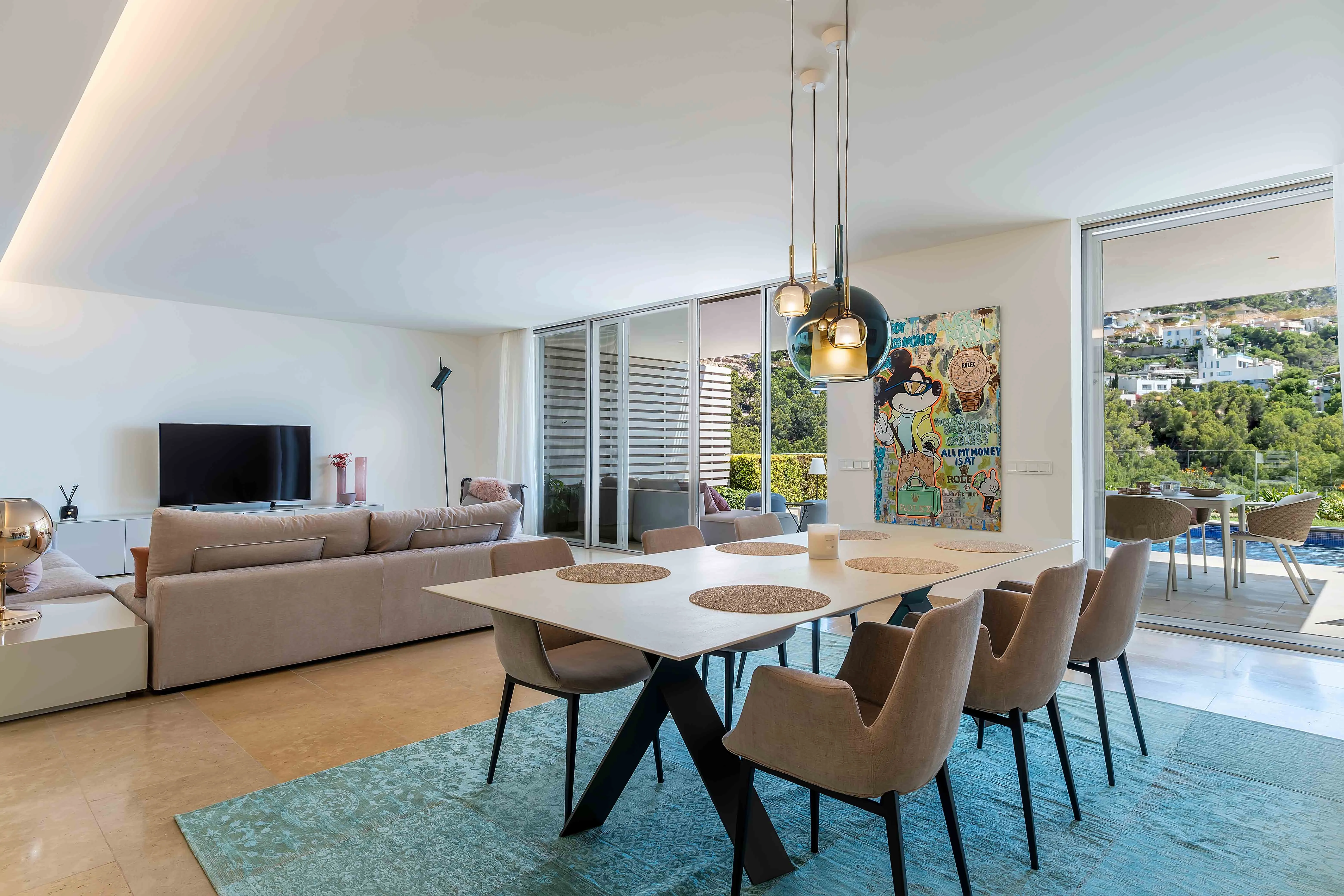 Modern nybyggd villa med havsutsikt-4