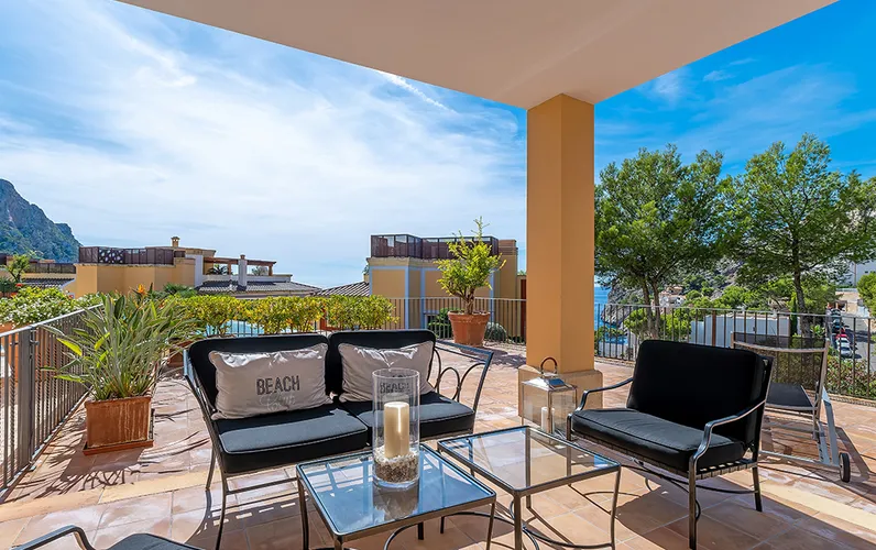 Appartement met zeezicht in exclusief complex