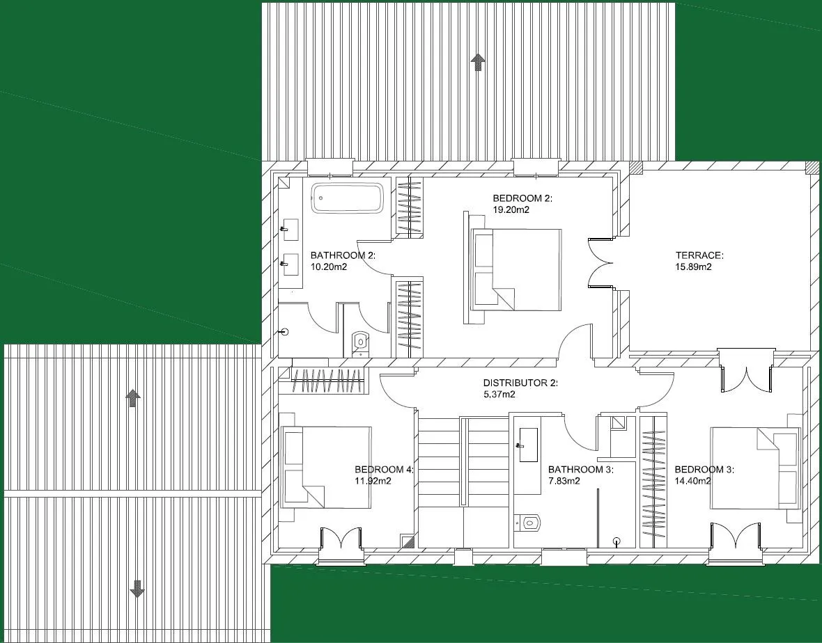 Nybygget finca i middelhavsdesign med moderne indretning-13
