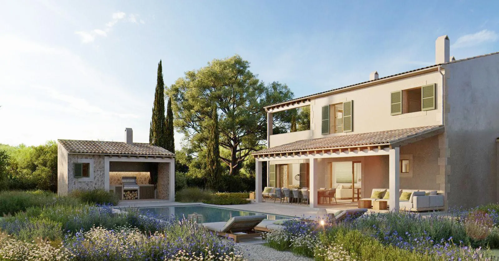 Modern new-build finca in Mediterranean design-1