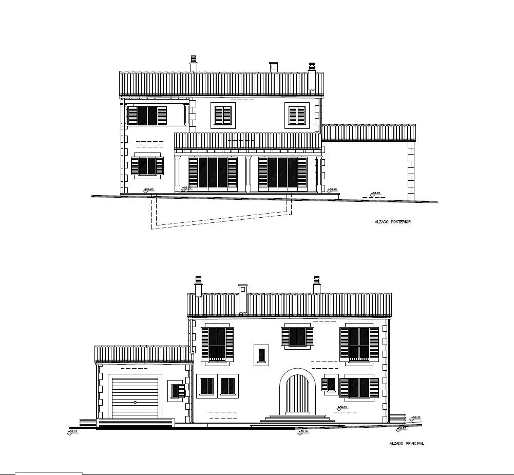Finca de nova construcció de disseny mediterrani amb mobiliari modern-14