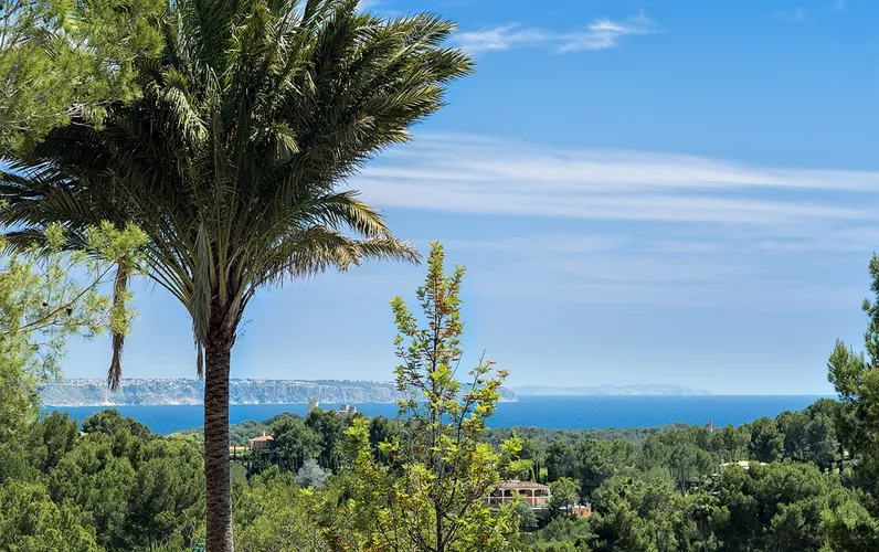 Villa with guest house in Son Vida