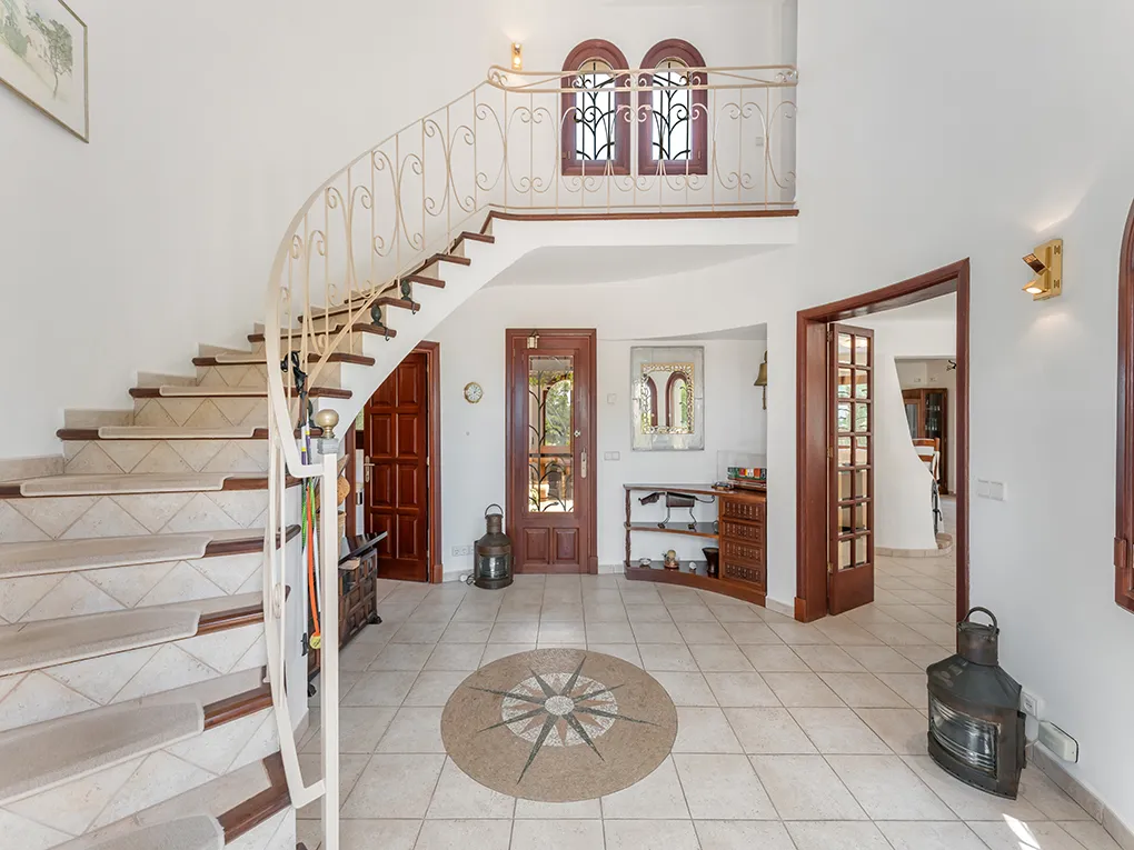 Mediterranean property in the second sea line at Cala Gran with rental license-5