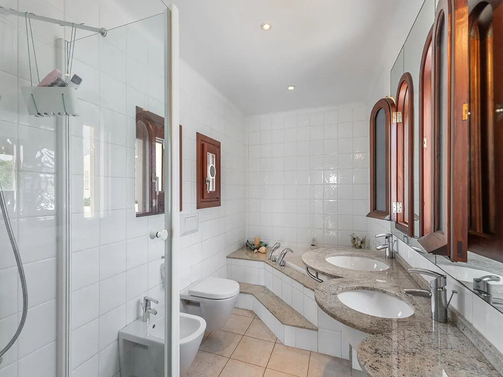 Mediterranean property in the second sea line at Cala Gran with rental license-10