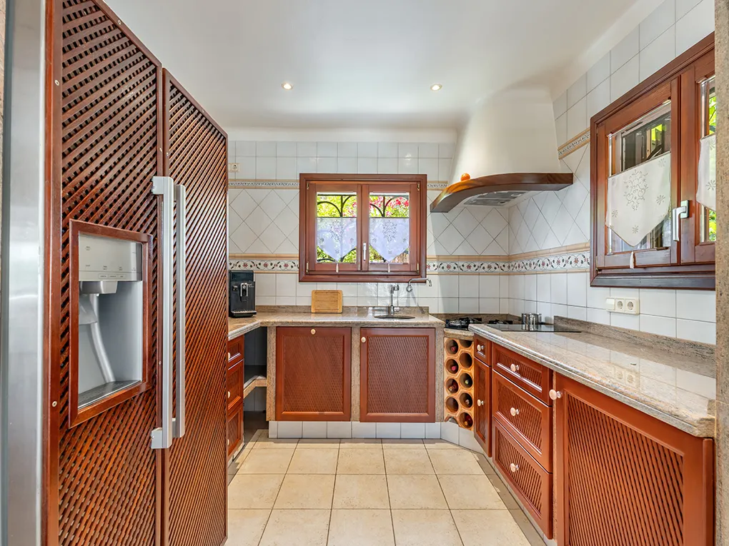 Mediterranean property in the second sea line at Cala Gran with rental license-8