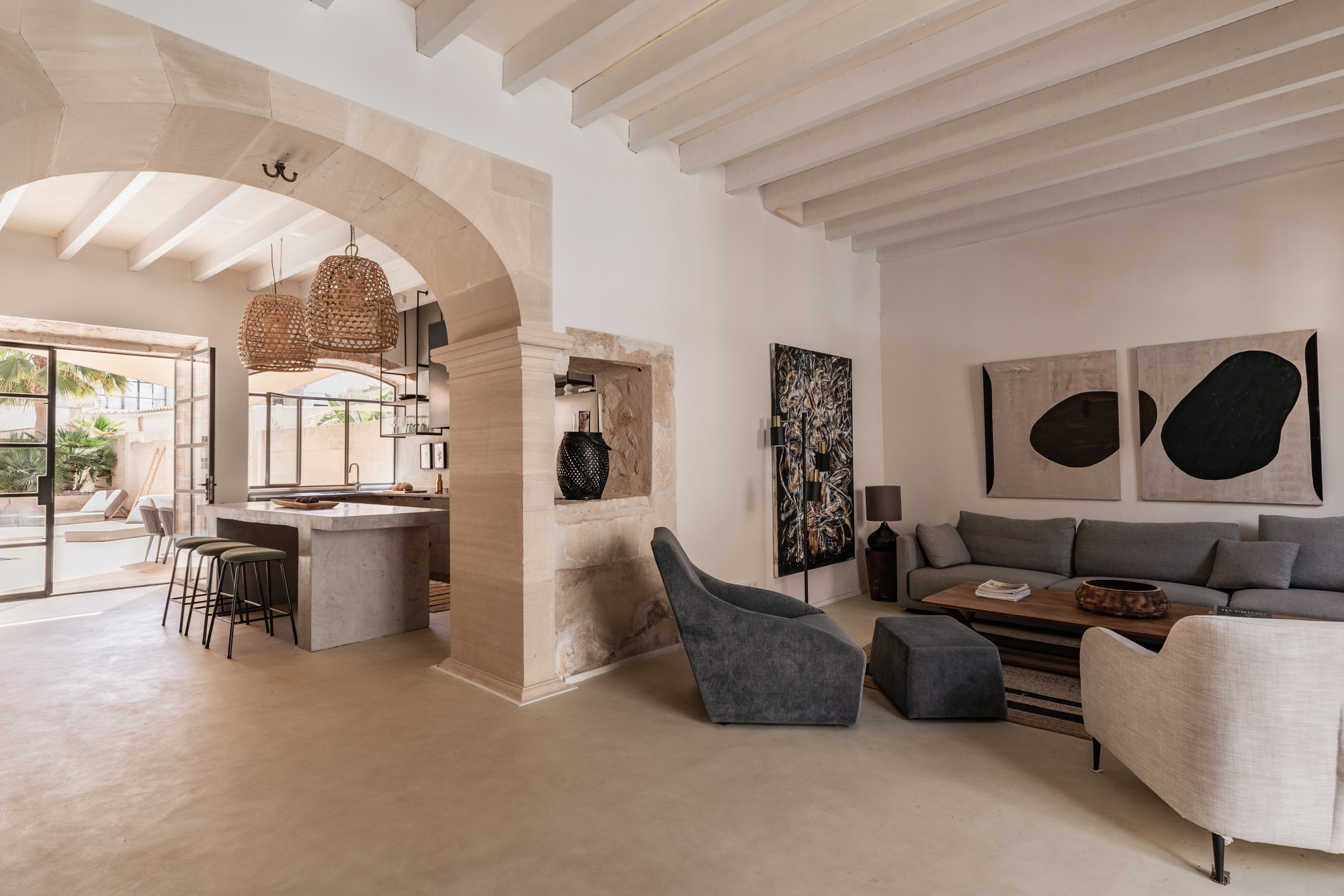 Elegante casa urbana con casa de huéspedes separada-6