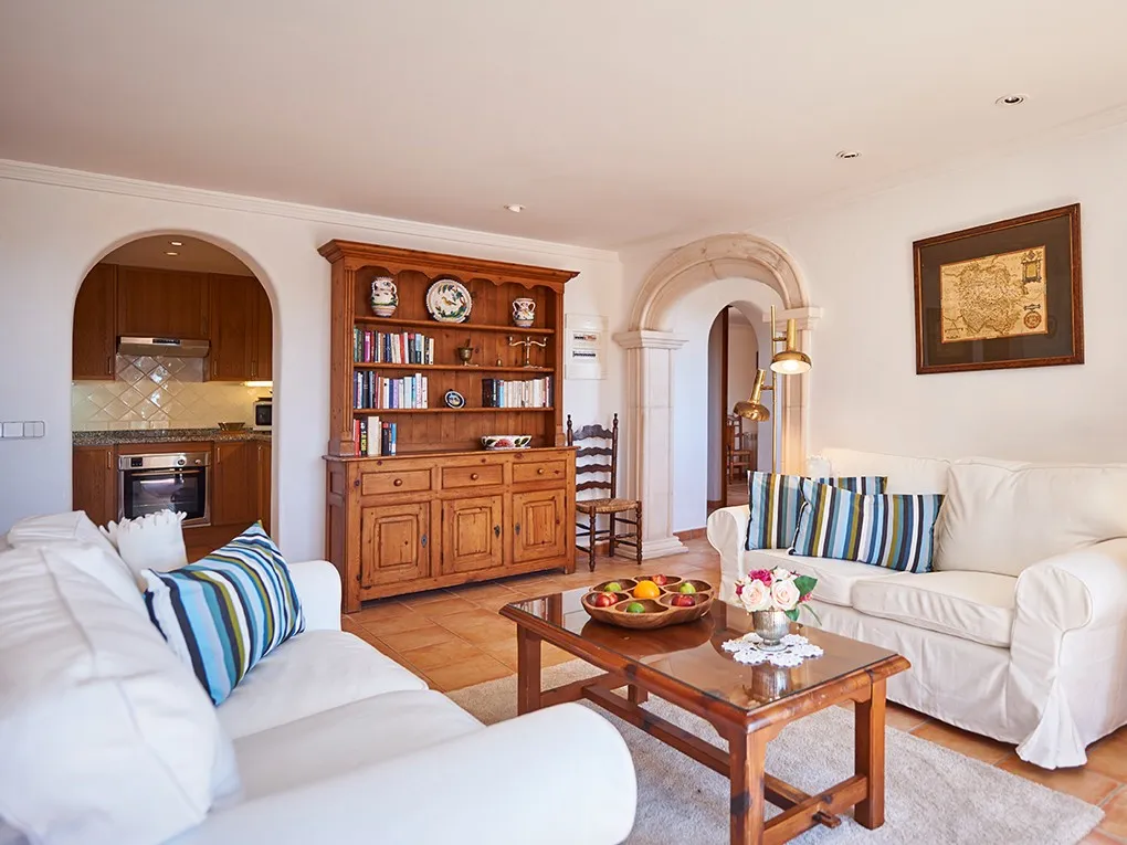 Apartament mediterrani amb fantàstiques vistes al mar i a la piscina-4