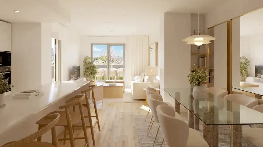 Havelejlighed i et moderne nybyggeri i gåafstand til stranden-7