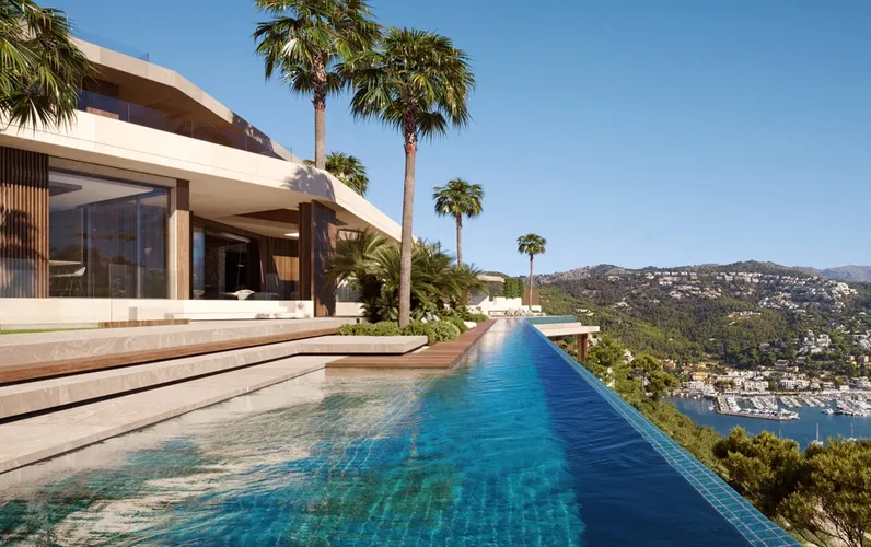 An Exceptional Masterpiece - with a 50-Metre Swimming Channel and Sea Views