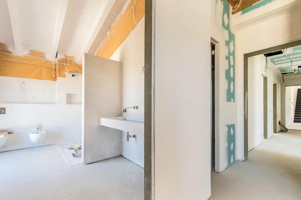 Moderna casa de camp de nova construcció-9