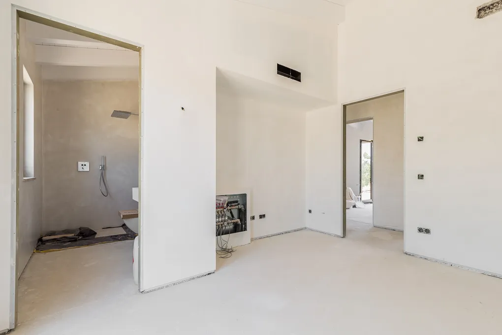 Moderna casa de camp de nova construcció-11