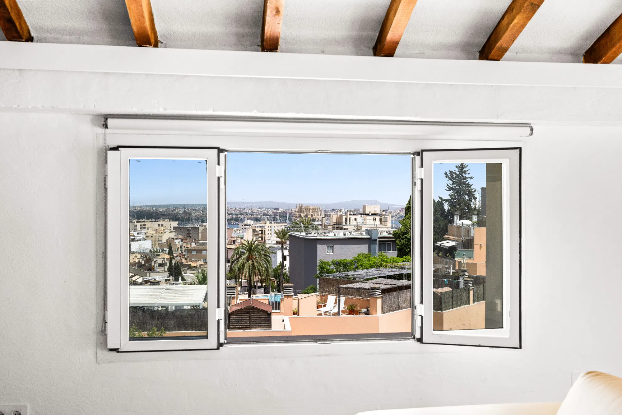 Beautifully renovated central house in Palma with Pool, Lush Garden & Cathedral Views-21