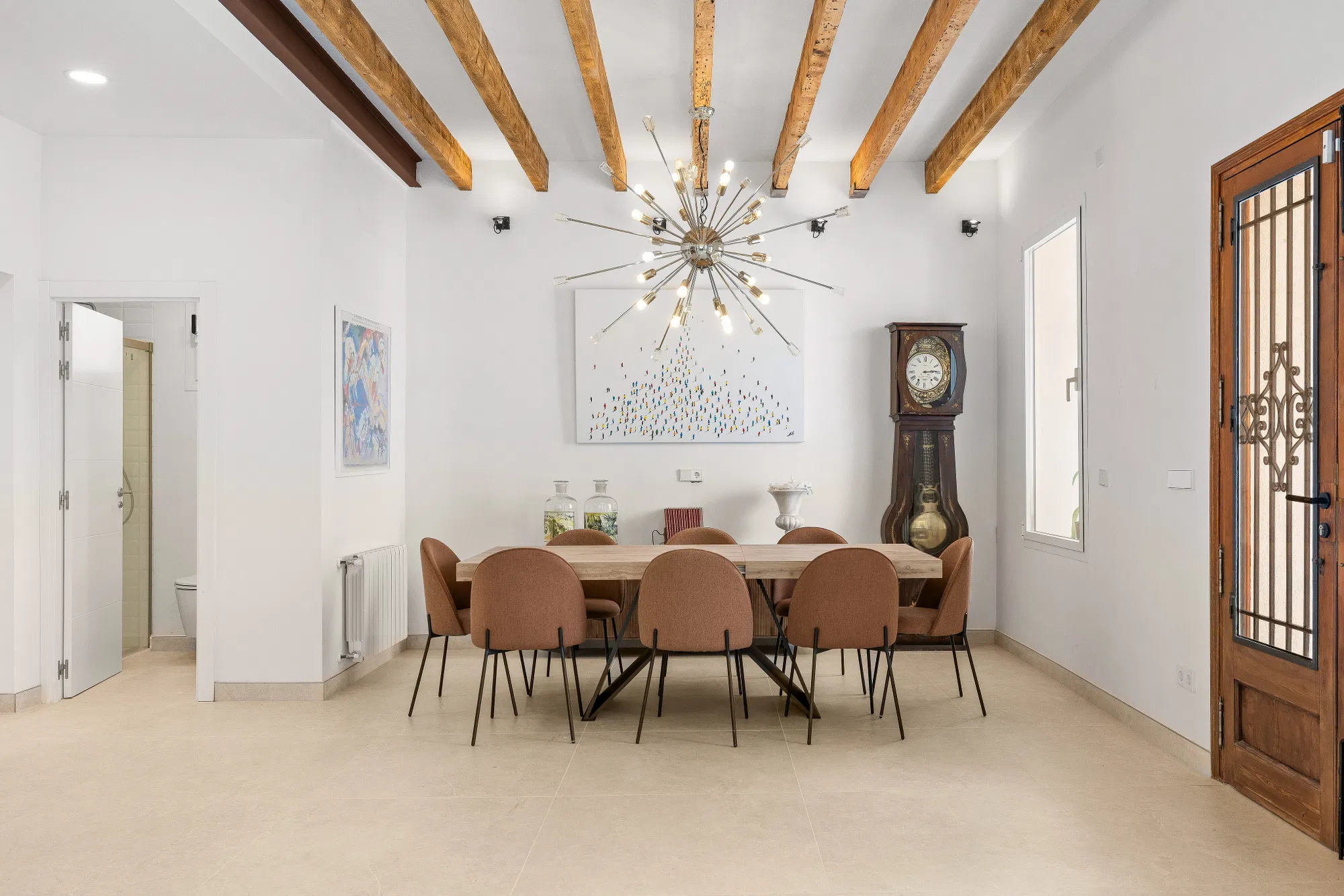 Beautifully renovated central house in Palma with Pool, Lush Garden & Cathedral Views-7