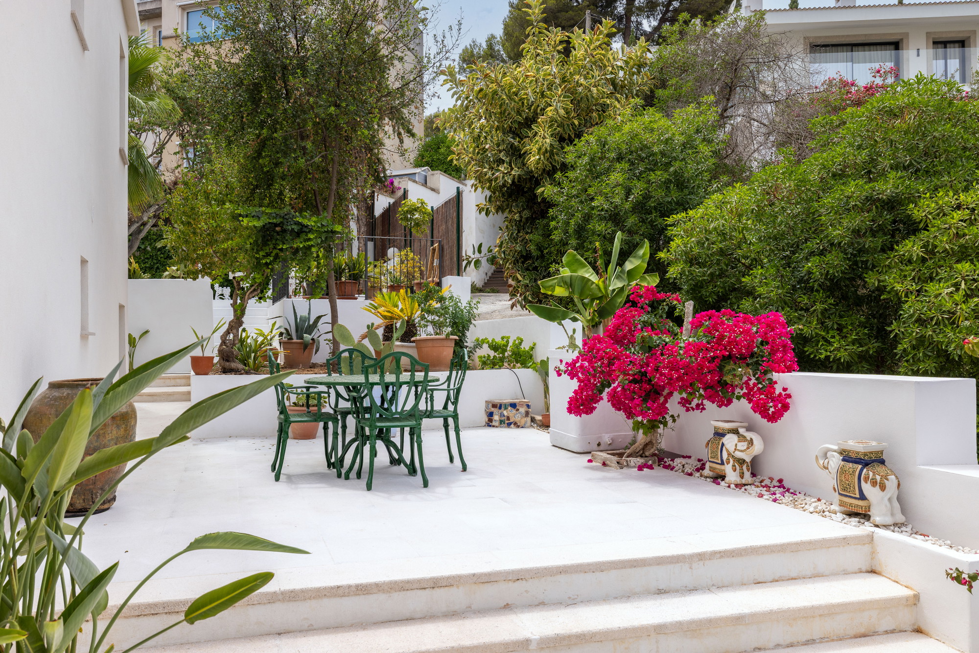 Beautifully renovated central house in Palma with Pool, Lush Garden & Cathedral Views-24