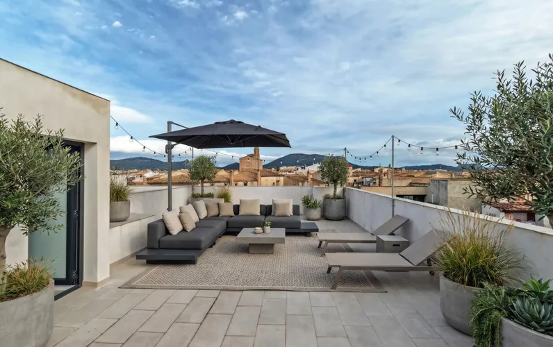 Moderno apartamento con vistas panorámicas