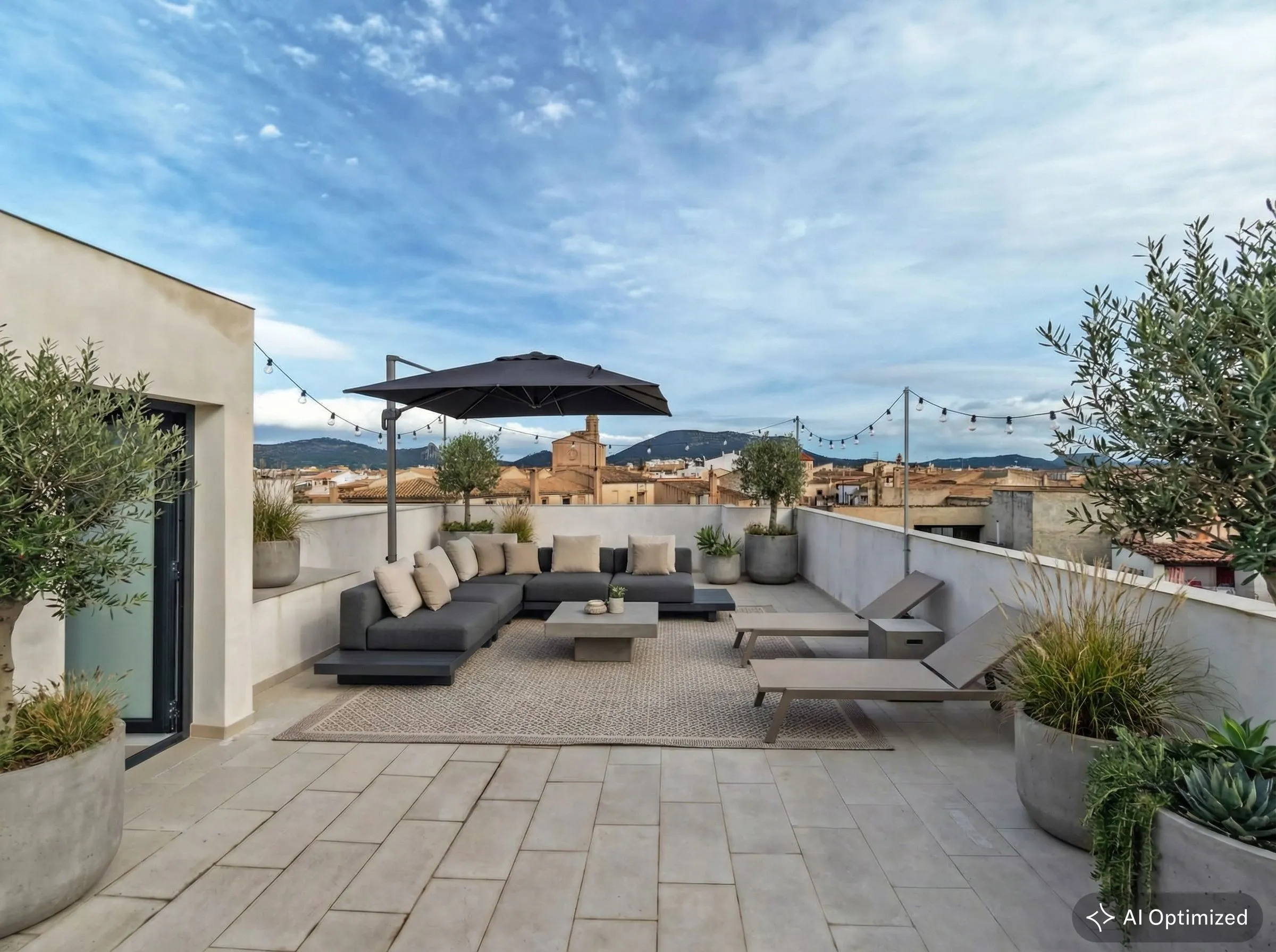 Modern new built apartment with panoramic views in Llucmajor-2