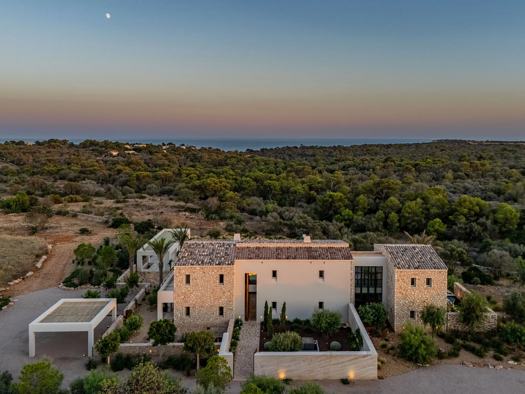Exclusiva finca nova amb vista al mar – Una obra mestra de l'estil de vida mediterrani prop de Santanyí-2