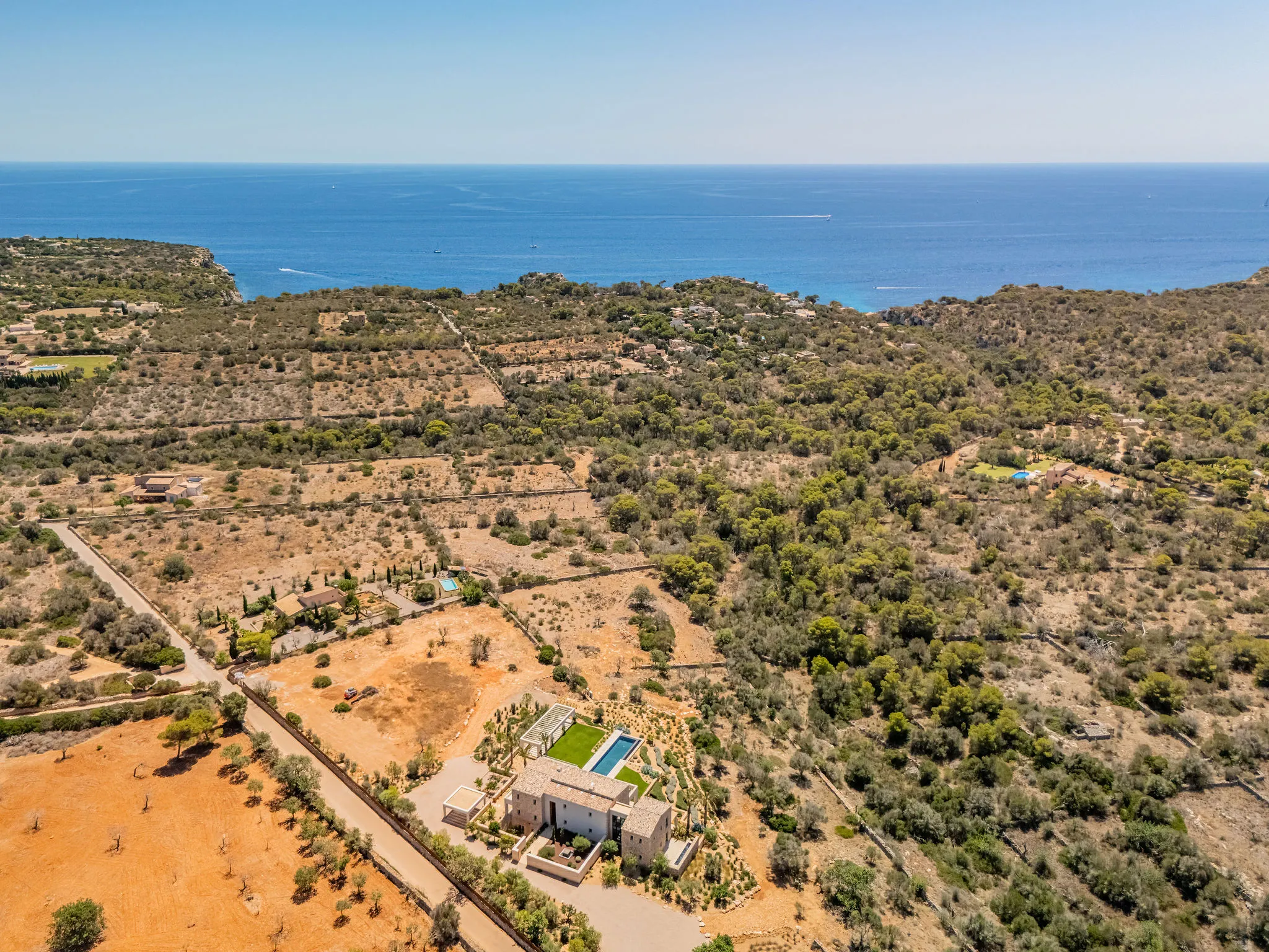 Esclusiva finca di nuova costruzione con vista sul mare -
Un capolavoro di stile di vita mediterraneo vicino a Santanyí-16