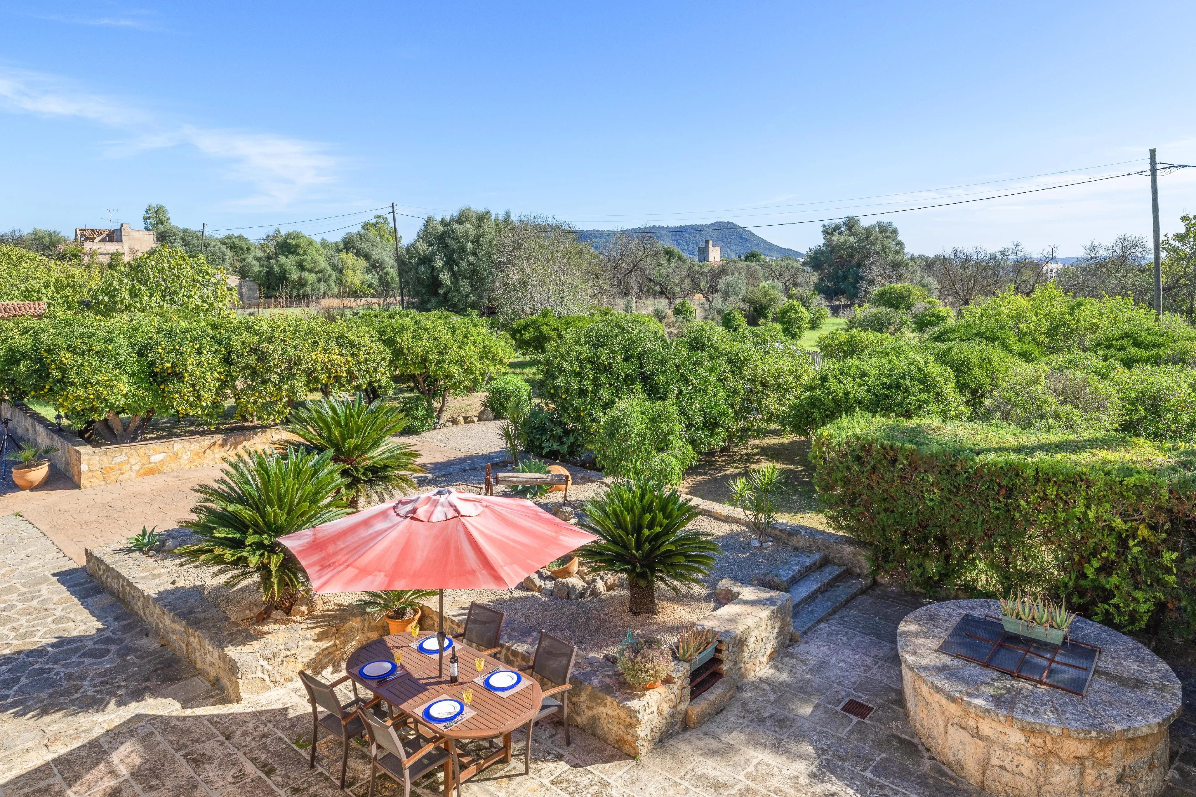 Landhuis met zwembad aan de rand van Inca-17