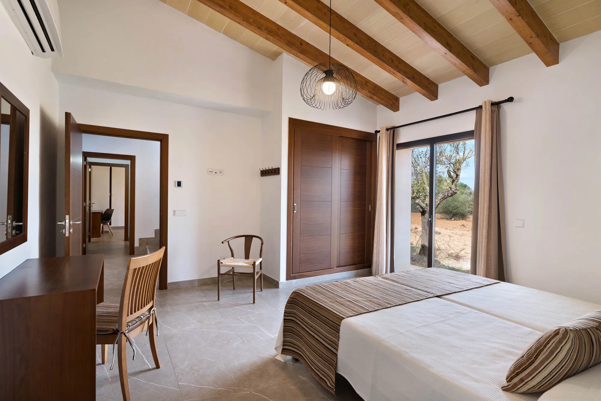 Natural stone finca with large pool and lots of privacy-5