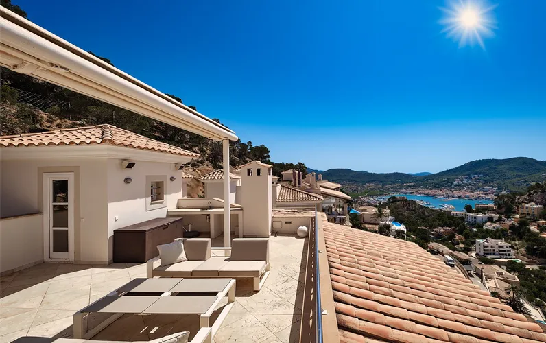 Penthouse de luxe avec vue imprenable sur le port