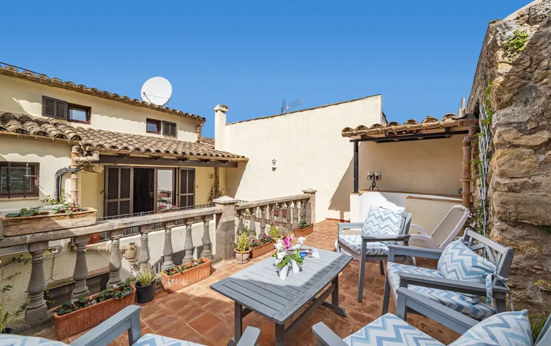 Lovely townhouse in the heart of Pollensa with outdoor space