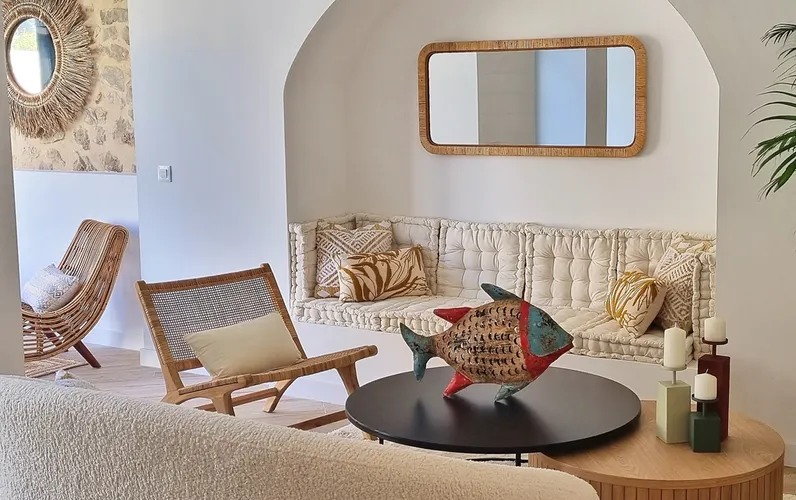 Acogedora casa de pueblo con piscina