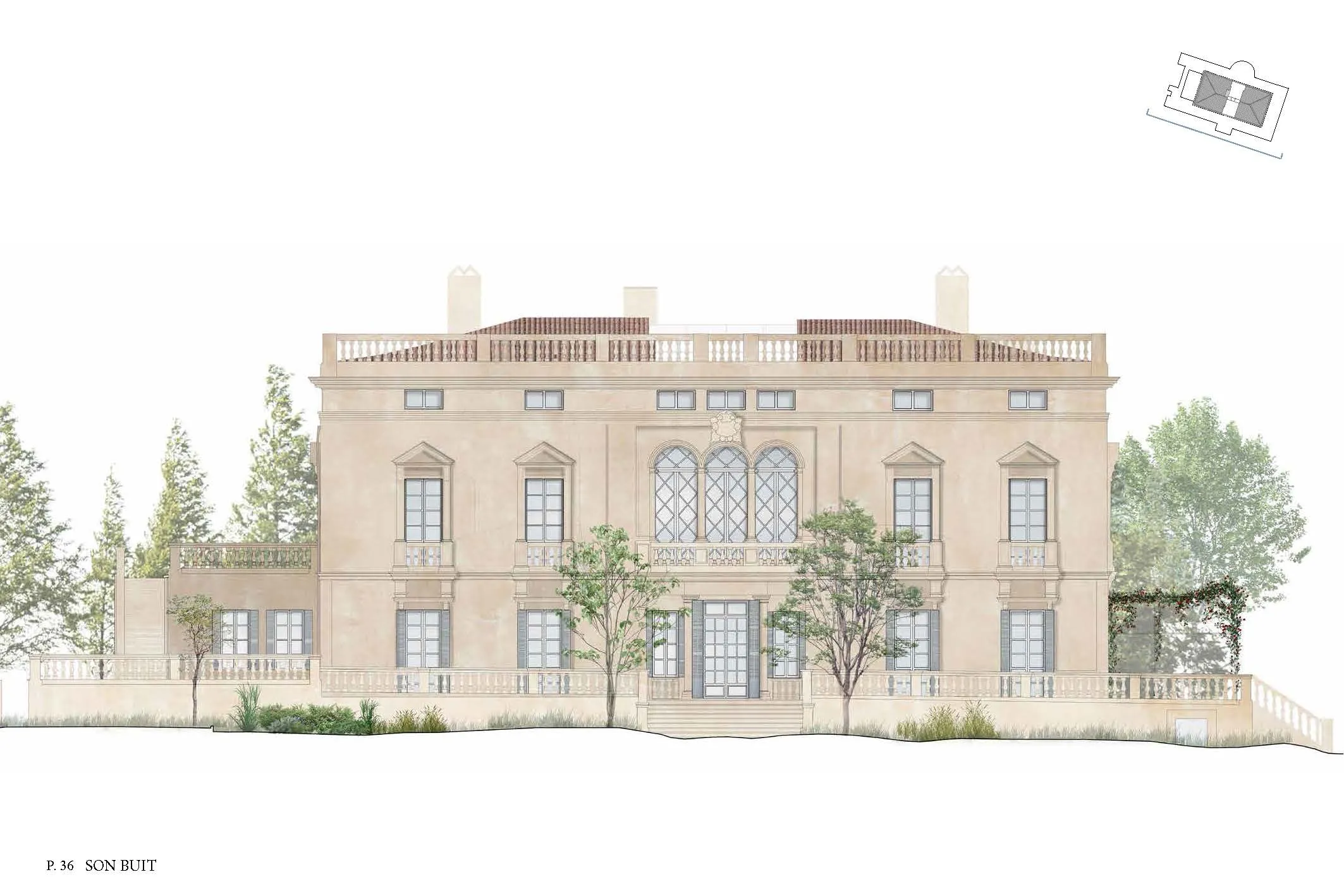 En unik privat tillflyktsort ovanför Palma-27