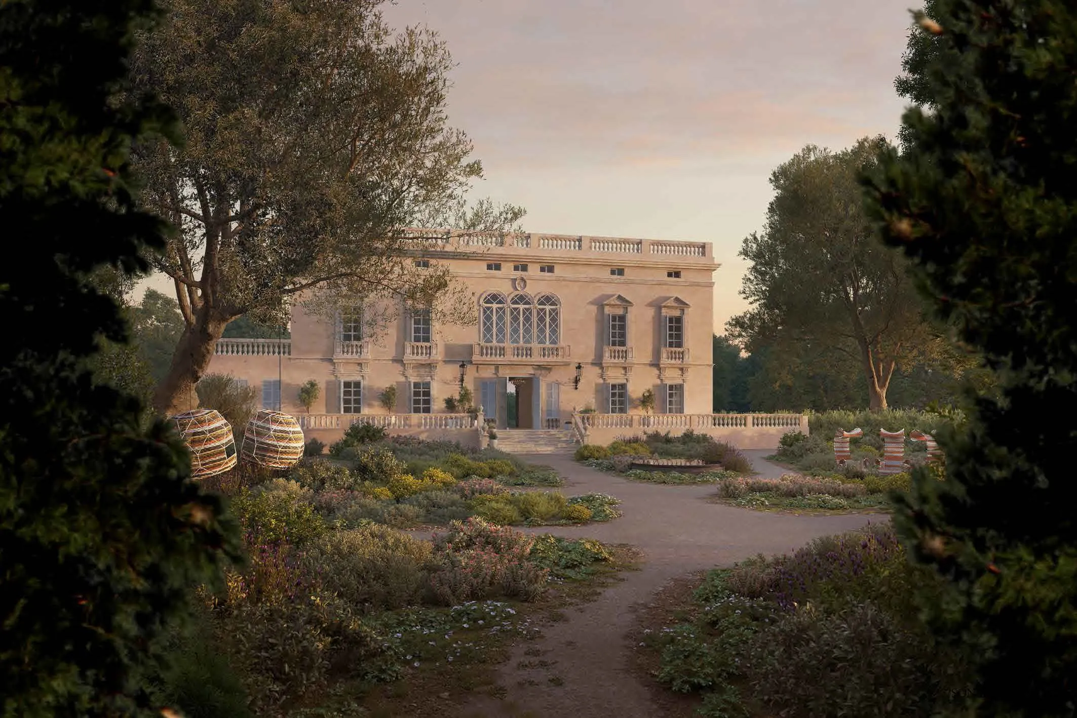 En unik privat tillflyktsort ovanför Palma-15