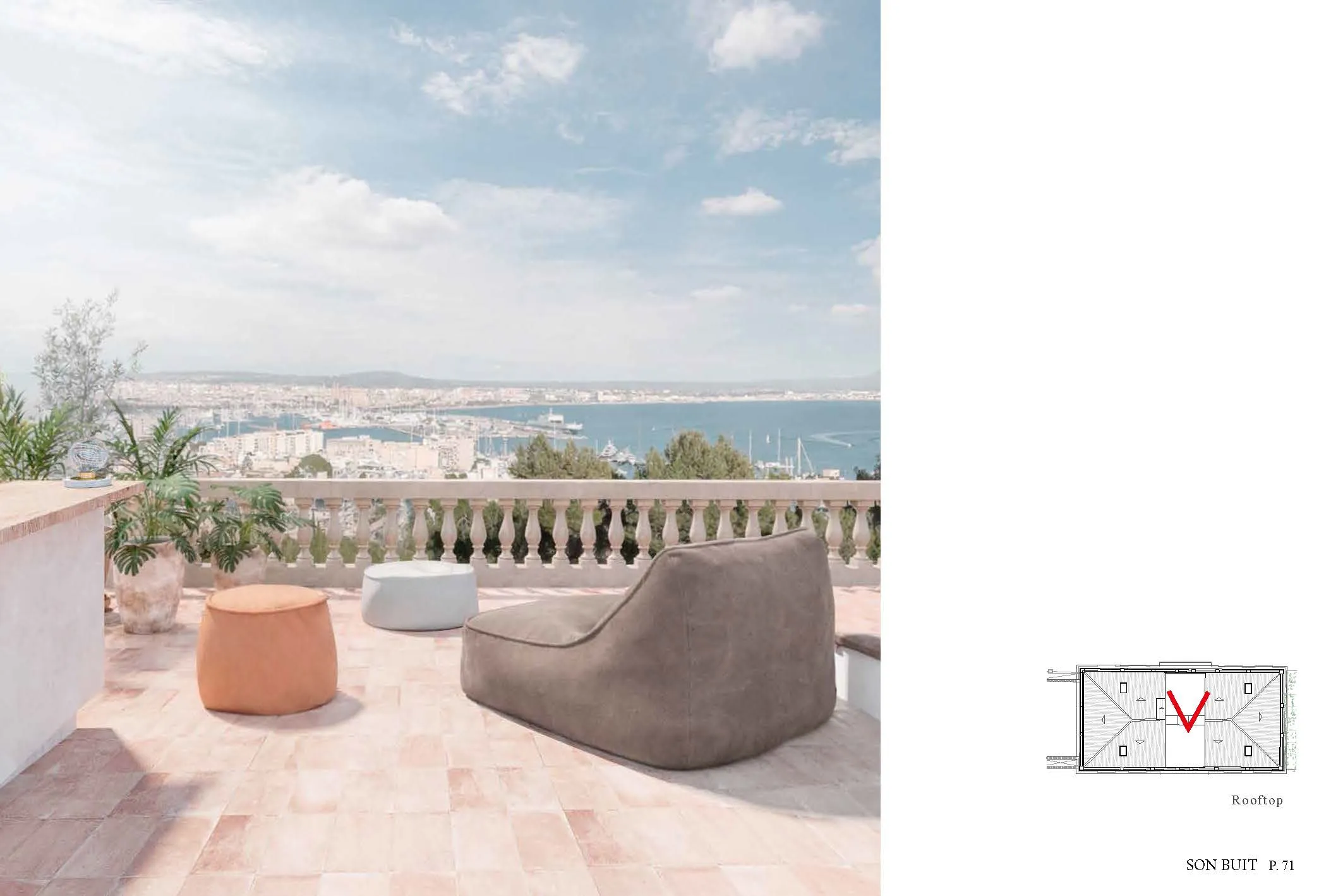 En unik privat tillflyktsort ovanför Palma-16