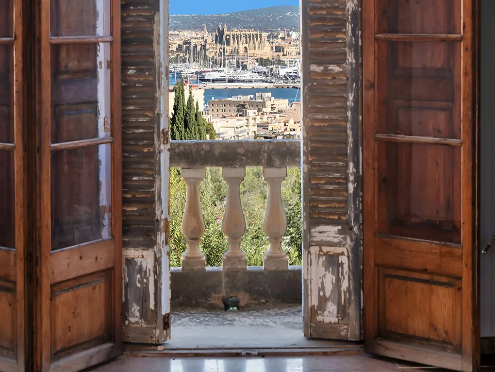 En unik privat tillflyktsort ovanför Palma-8