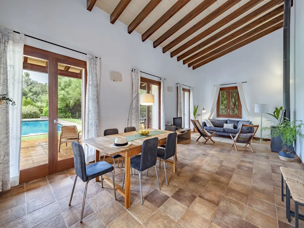 Preciosa casa de campo con licencia de alquiler vacacional ubicada en Campanet-3